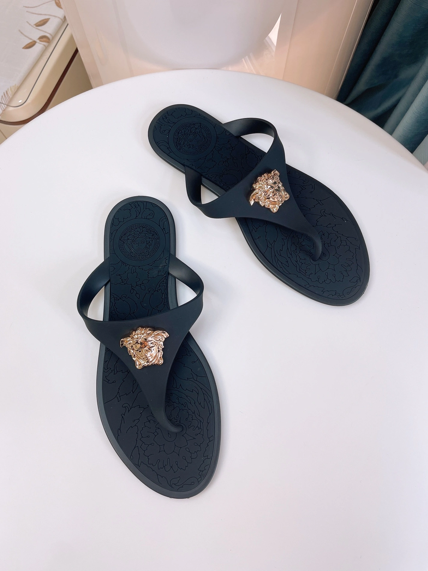 EasyMatch 6232 Versace Slippers For Women