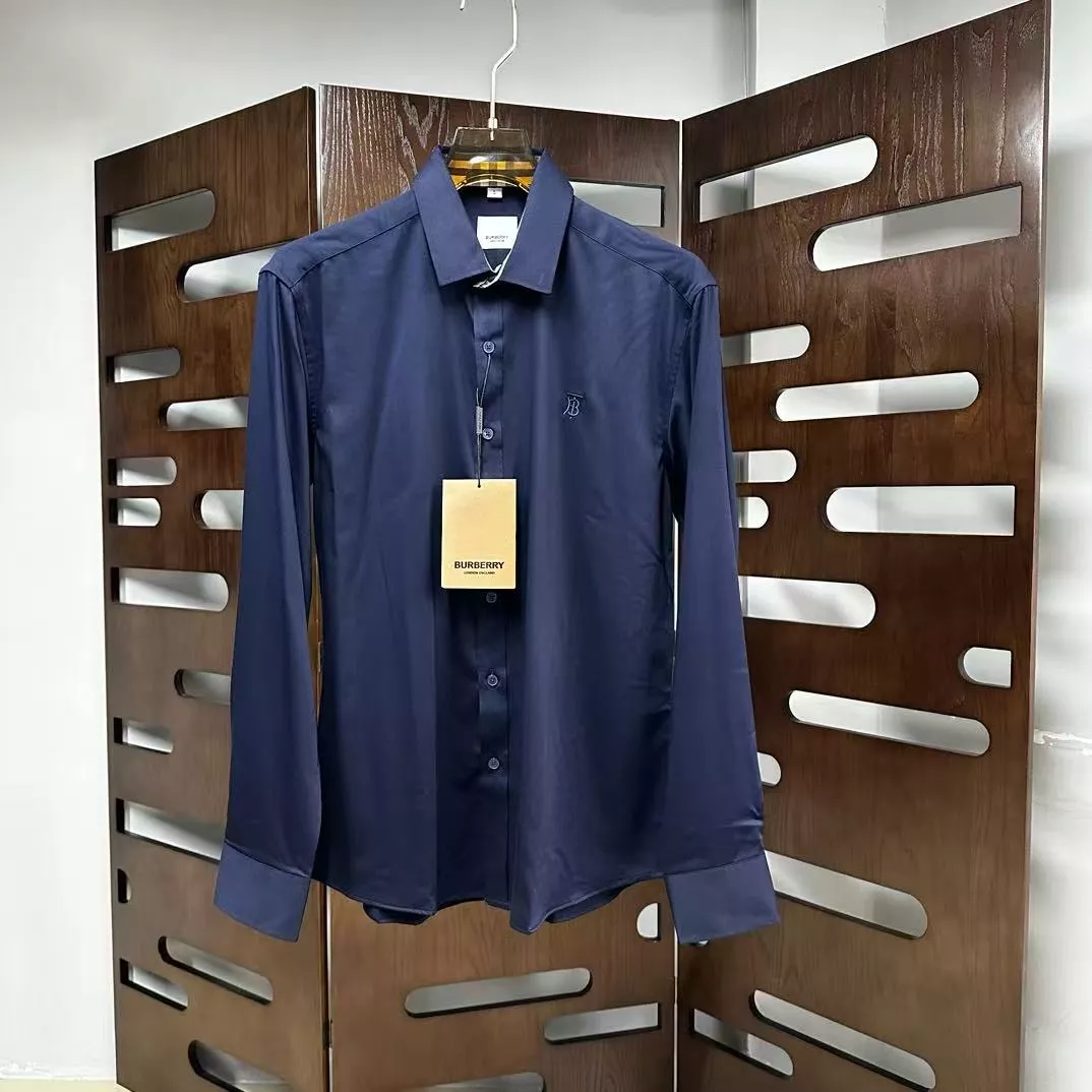 EasyMatch 6639 Burberry Shirts Long Sleeved For Men