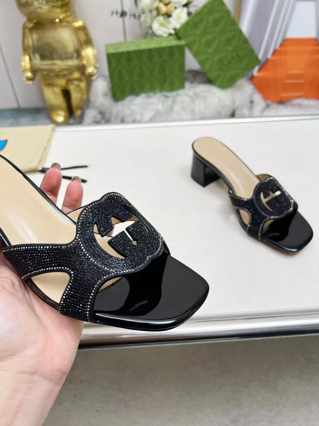 EasyMatch 6814 Gucci Slippers For Women