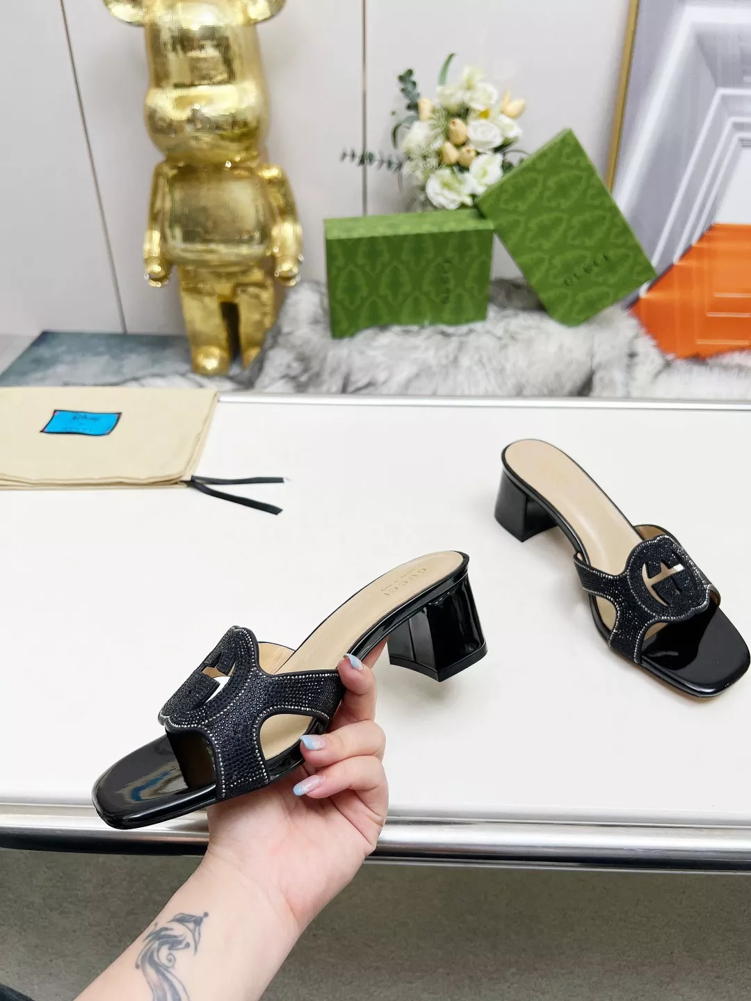EasyMatch 6814 Gucci Slippers For Women