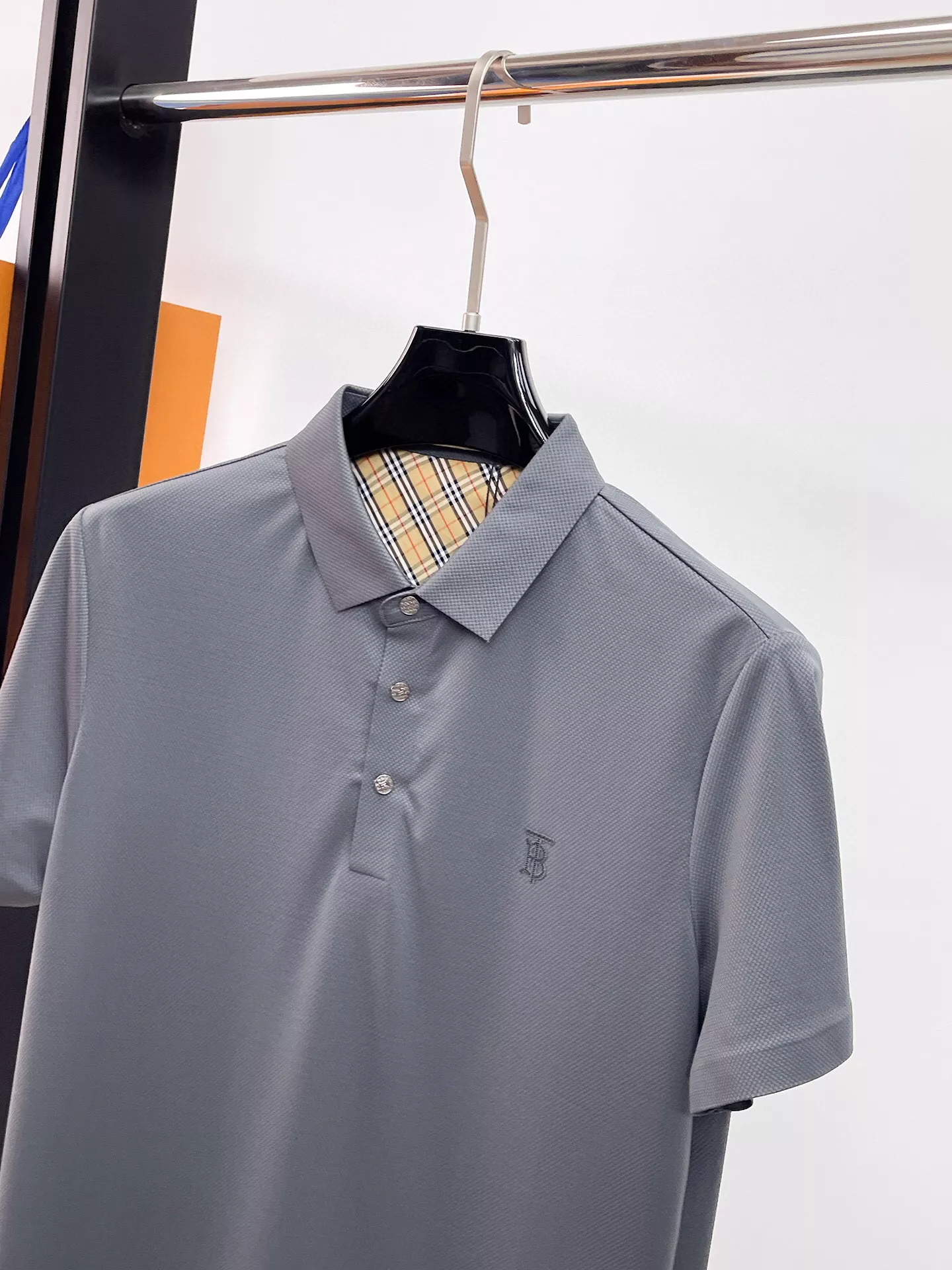 EasyMatch 7040 Burberry T-Shirts Short Sleeved For Men