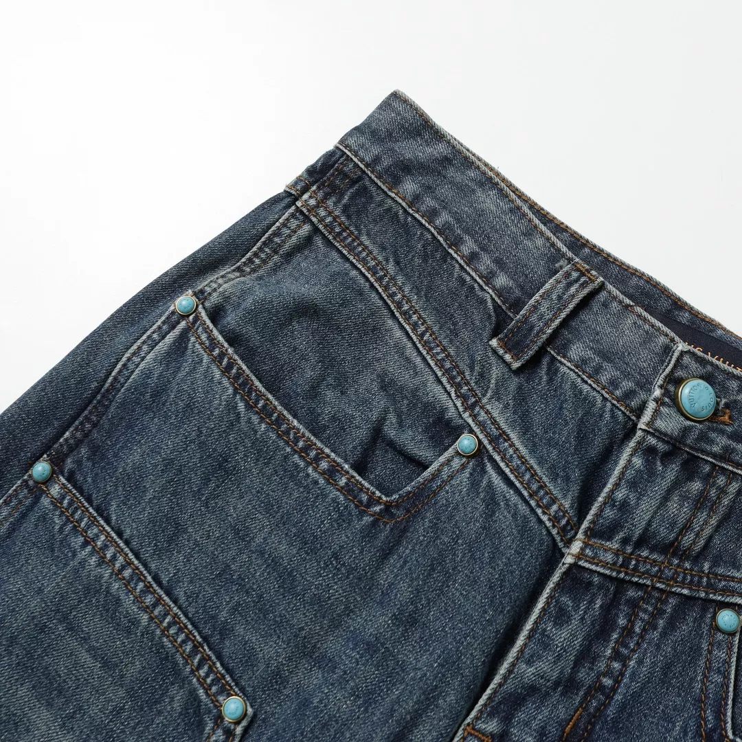 EasyMatch 7131 Louis Vuitton LV Jeans For Unisex