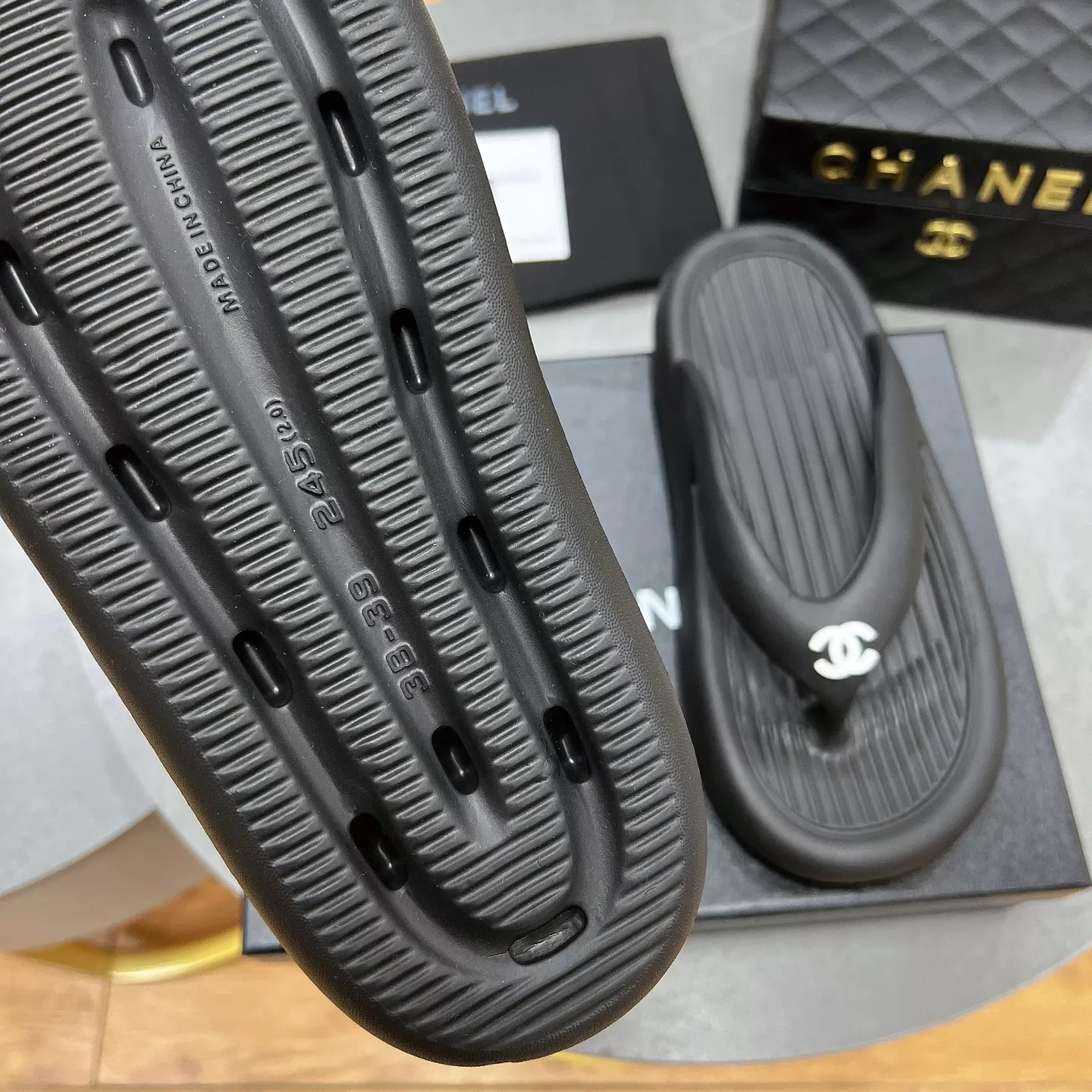 EasyMatch 7577 Chanel Slippers For Women