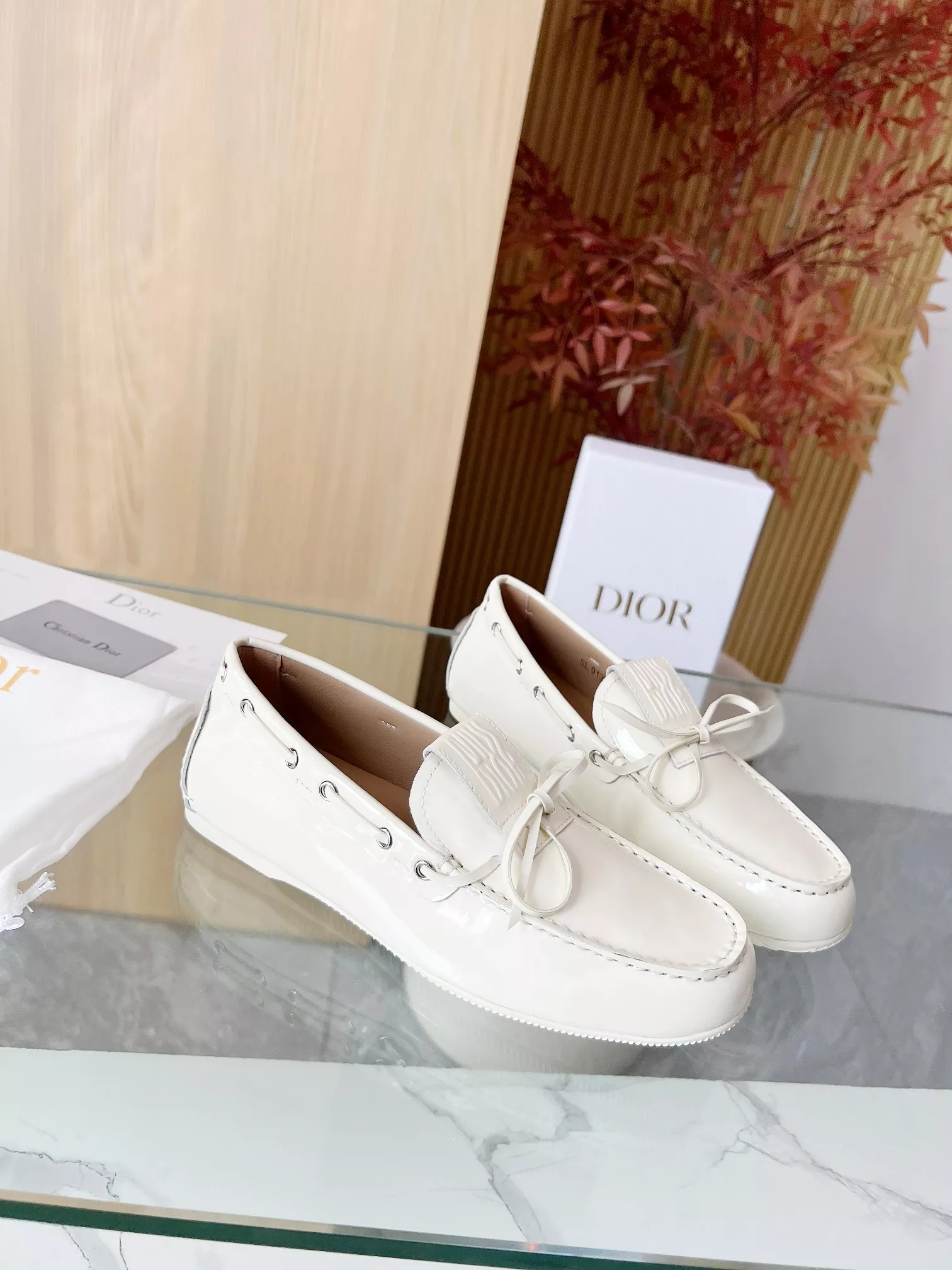 EasyMatch 7674 Christian Dior Leather Shoes For Women