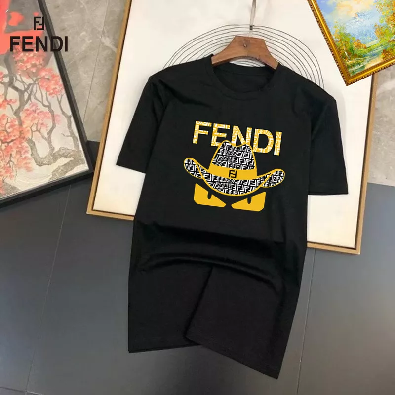 EasyMatch 7678 Fendi T-Shirts Short Sleeved For Unisex