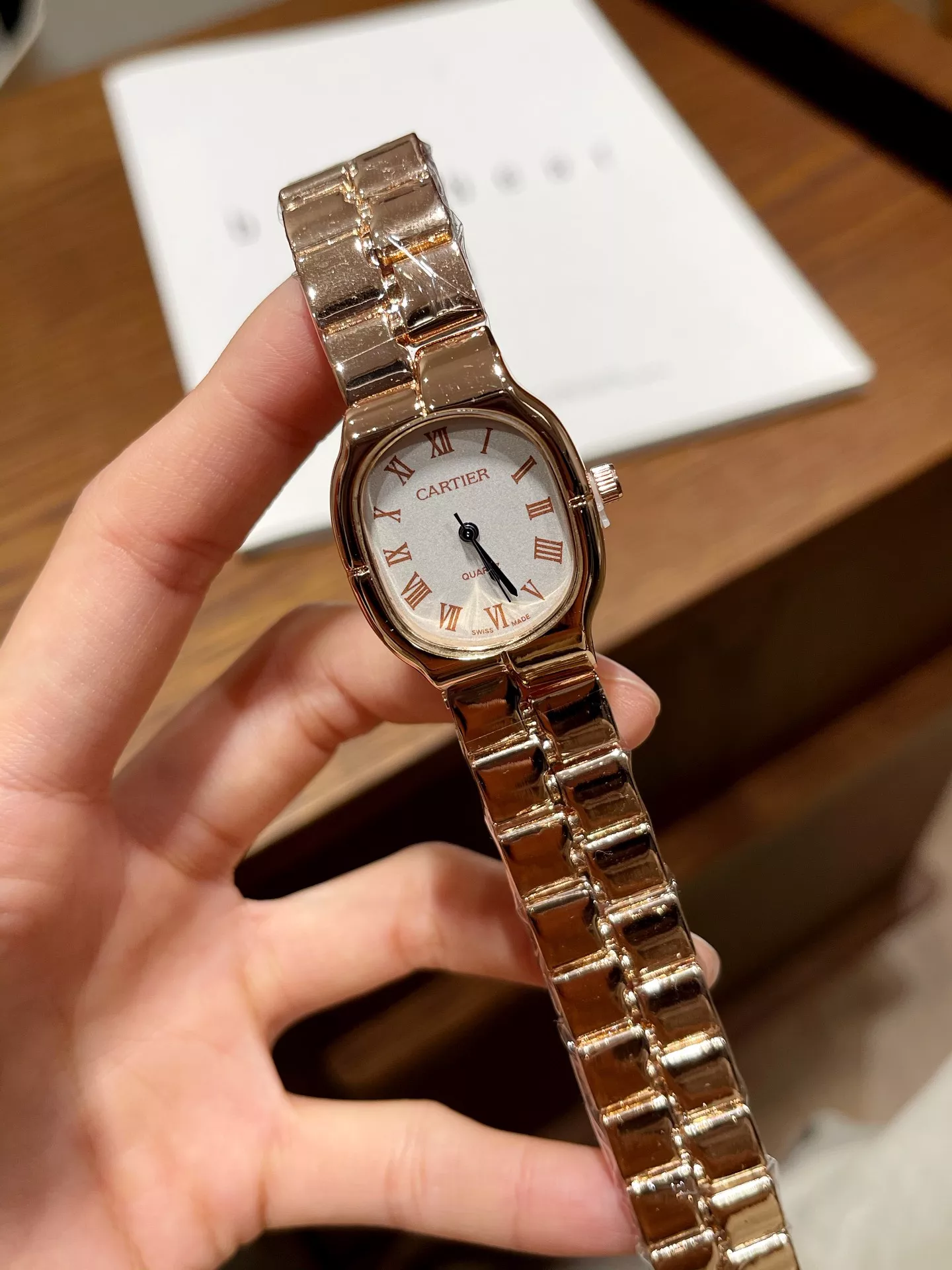 EasyMatch 7997 Cartier Watches In Rose Gold