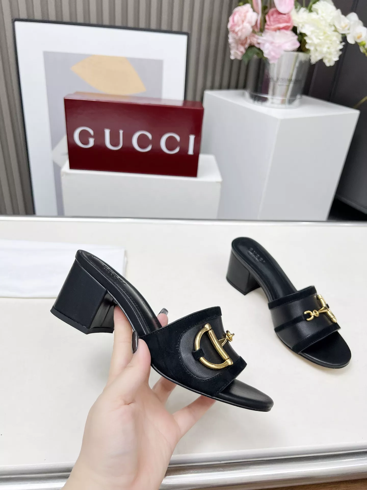 EasyMatch 8007 Gucci Slippers For Women
