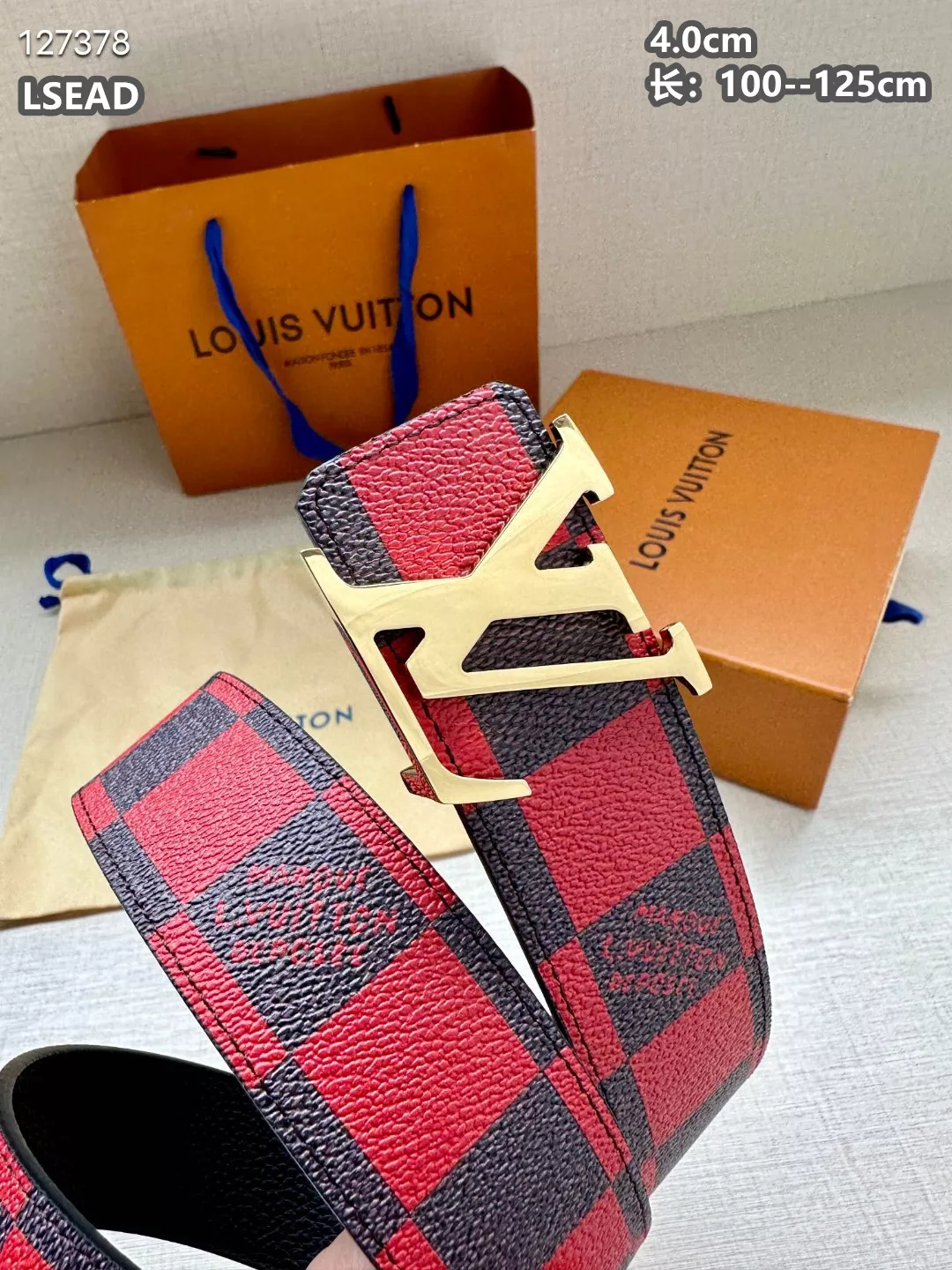 EasyMatch 804 Louis Vuitton AAA Quality Belts For Men