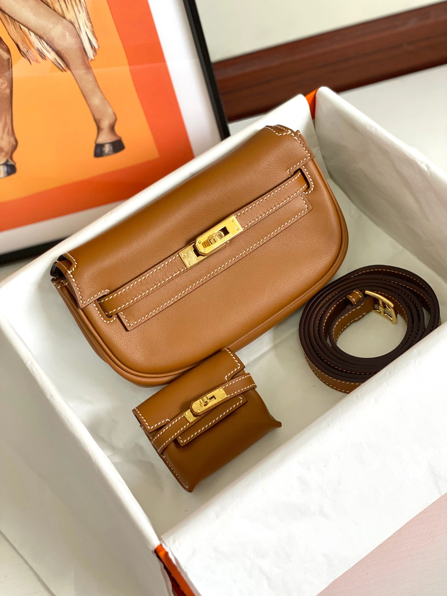 EasyMatch 8461 Hermes AAA Quality Belt Bags For Women