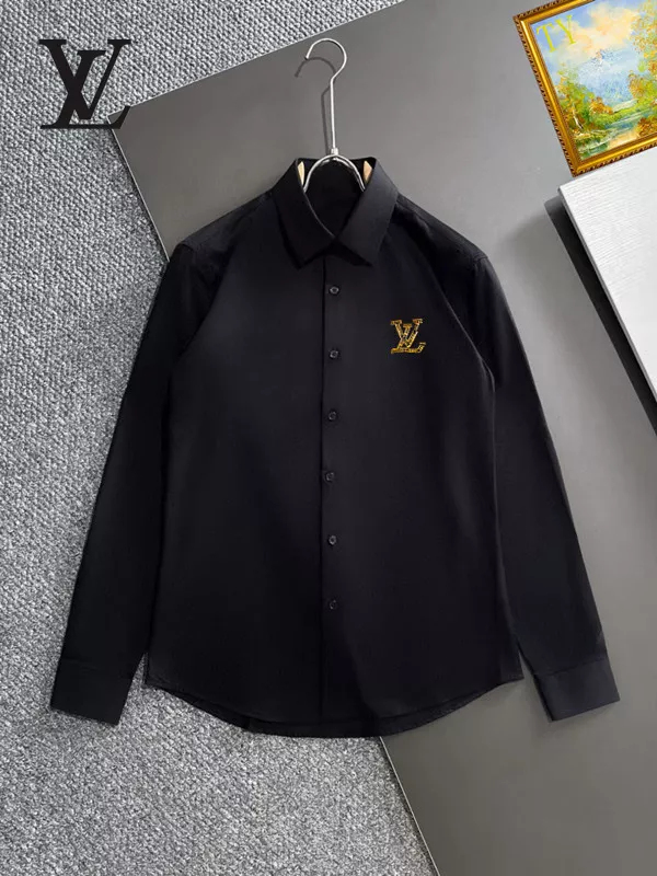 EasyMatch 8975 Louis Vuitton LV Shirts Long Sleeved For Unisex