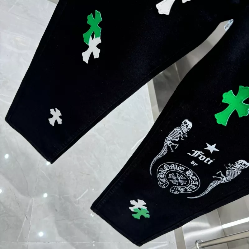 EasyMatch 9039 Chrome Hearts Jeans For Unisex