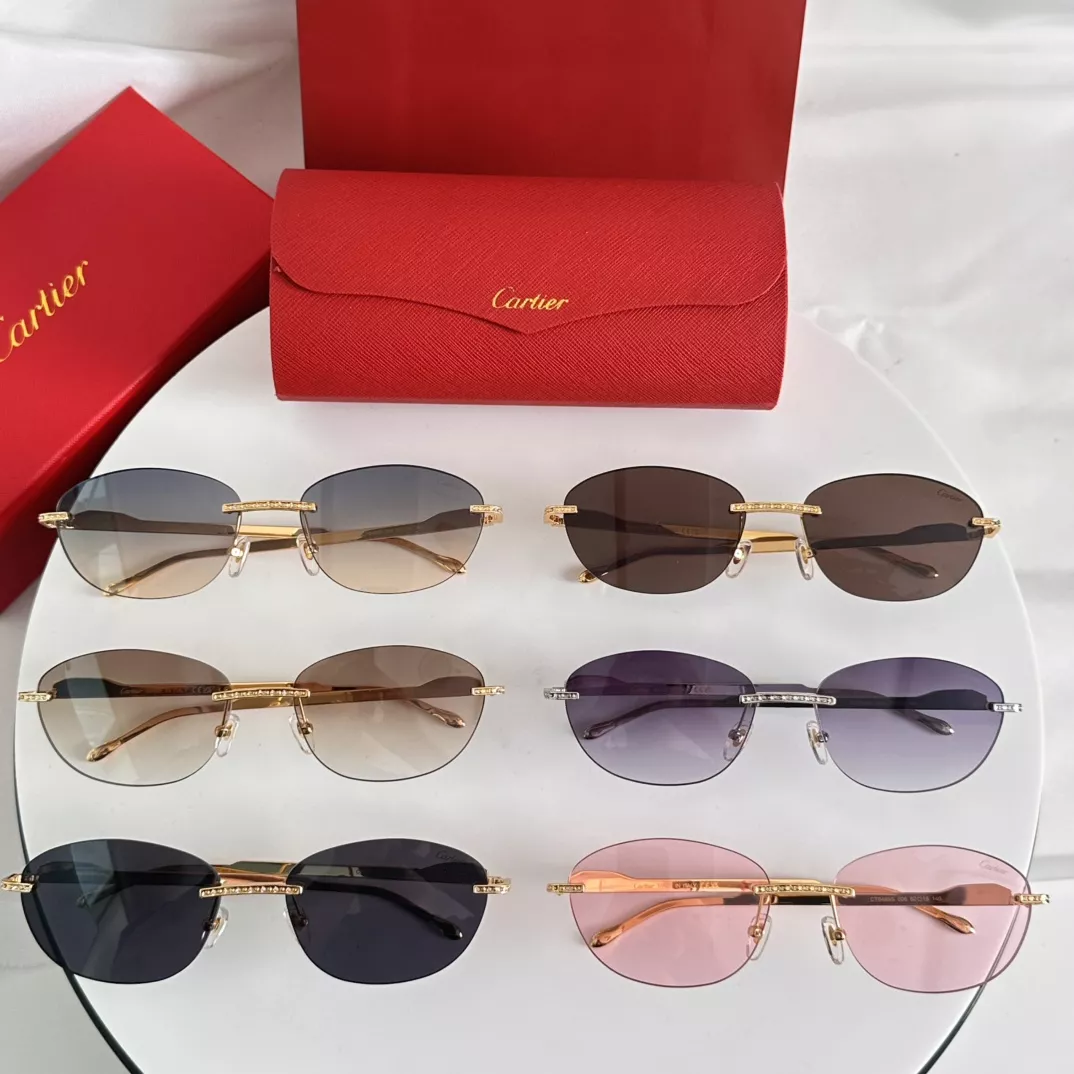 EasyMatch 9066 Cartier AAA Quality Sunglassess