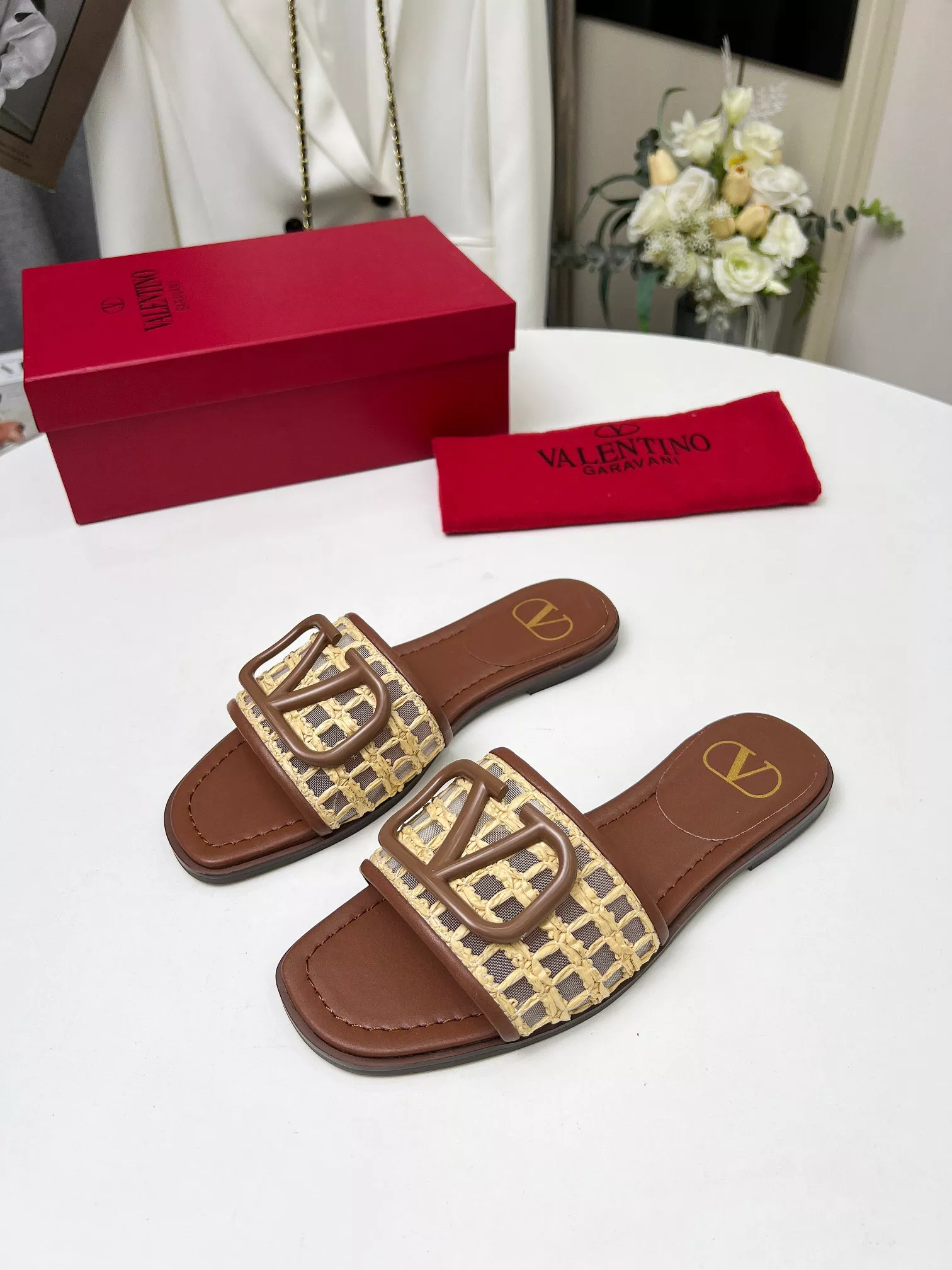 EasyMatch 9517 Valentino Slippers For Women
