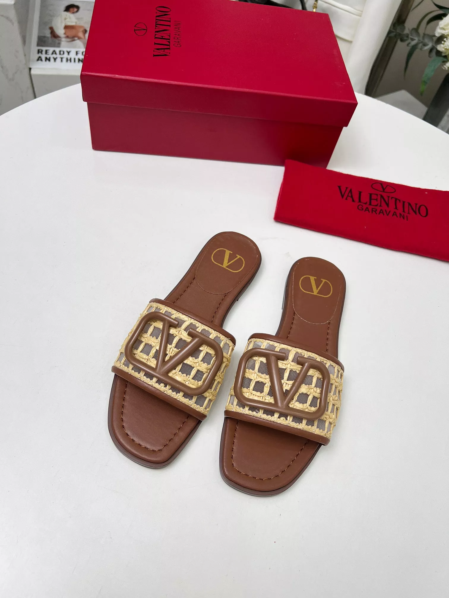 EasyMatch 9517 Valentino Slippers For Women
