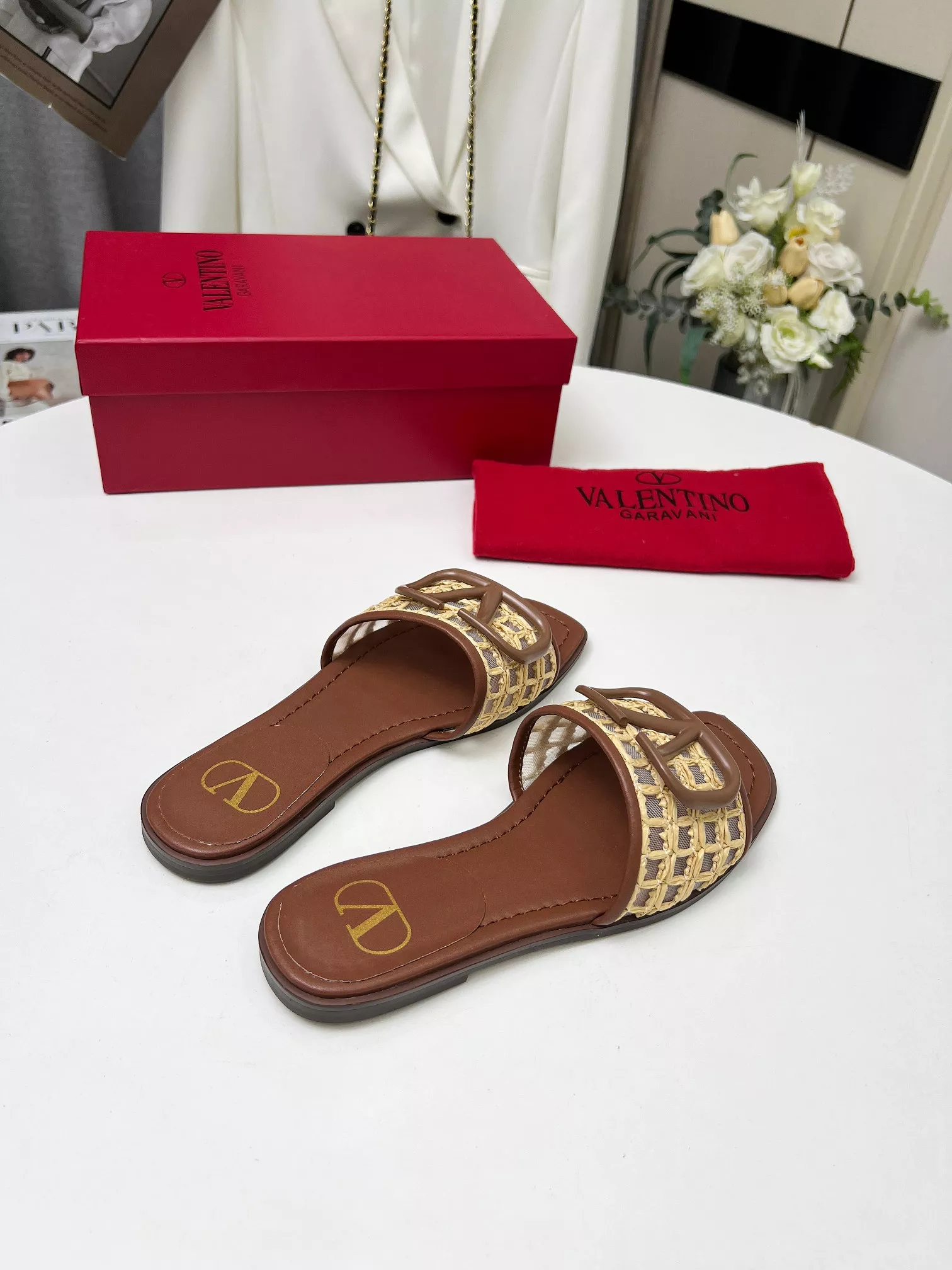 EasyMatch 9517 Valentino Slippers For Women