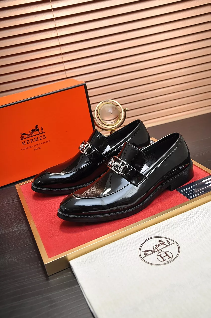 EasyMatch 952 Hermes Leather Shoes For Men