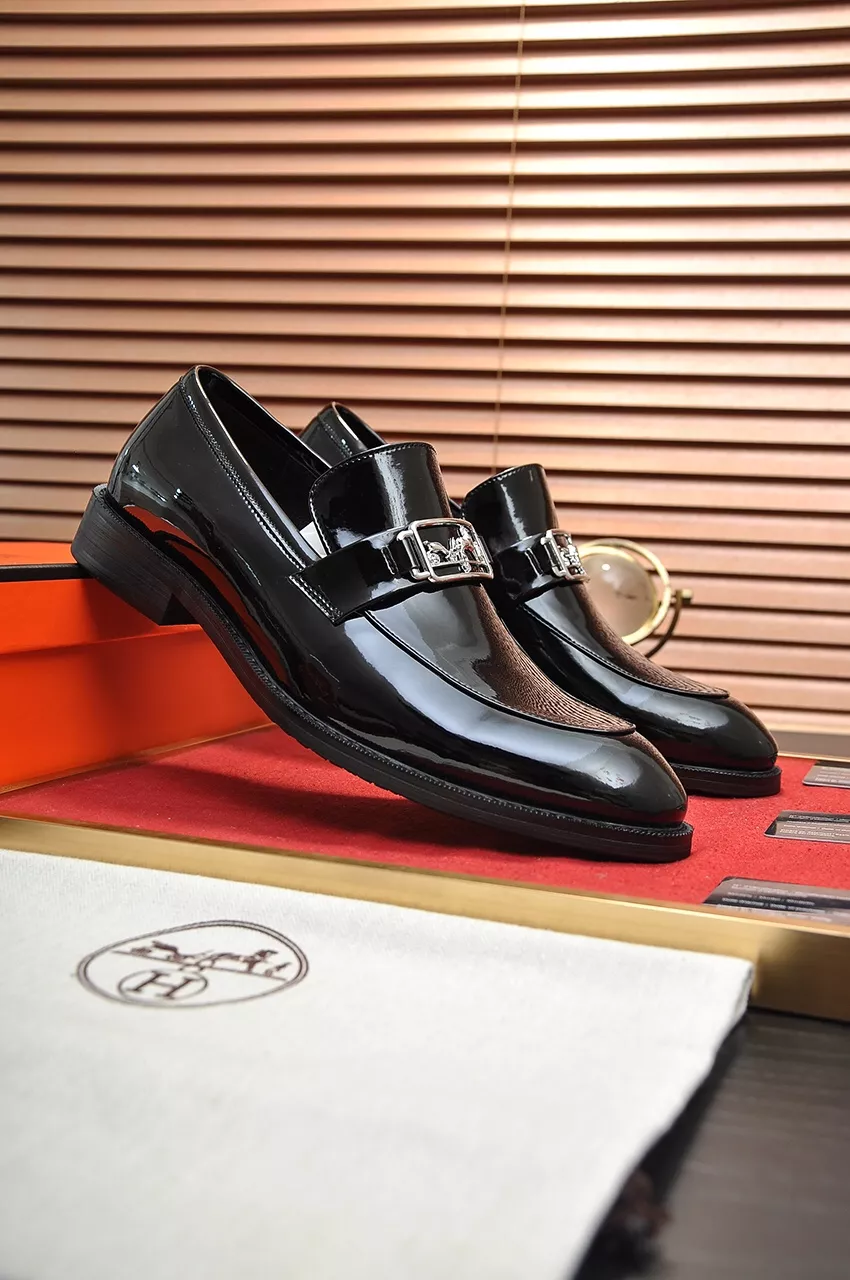 EasyMatch 952 Hermes Leather Shoes For Men