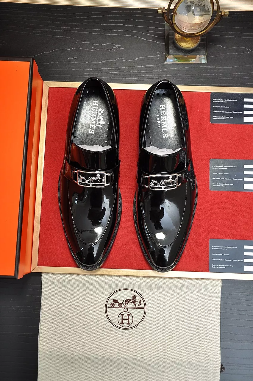EasyMatch 952 Hermes Leather Shoes For Men