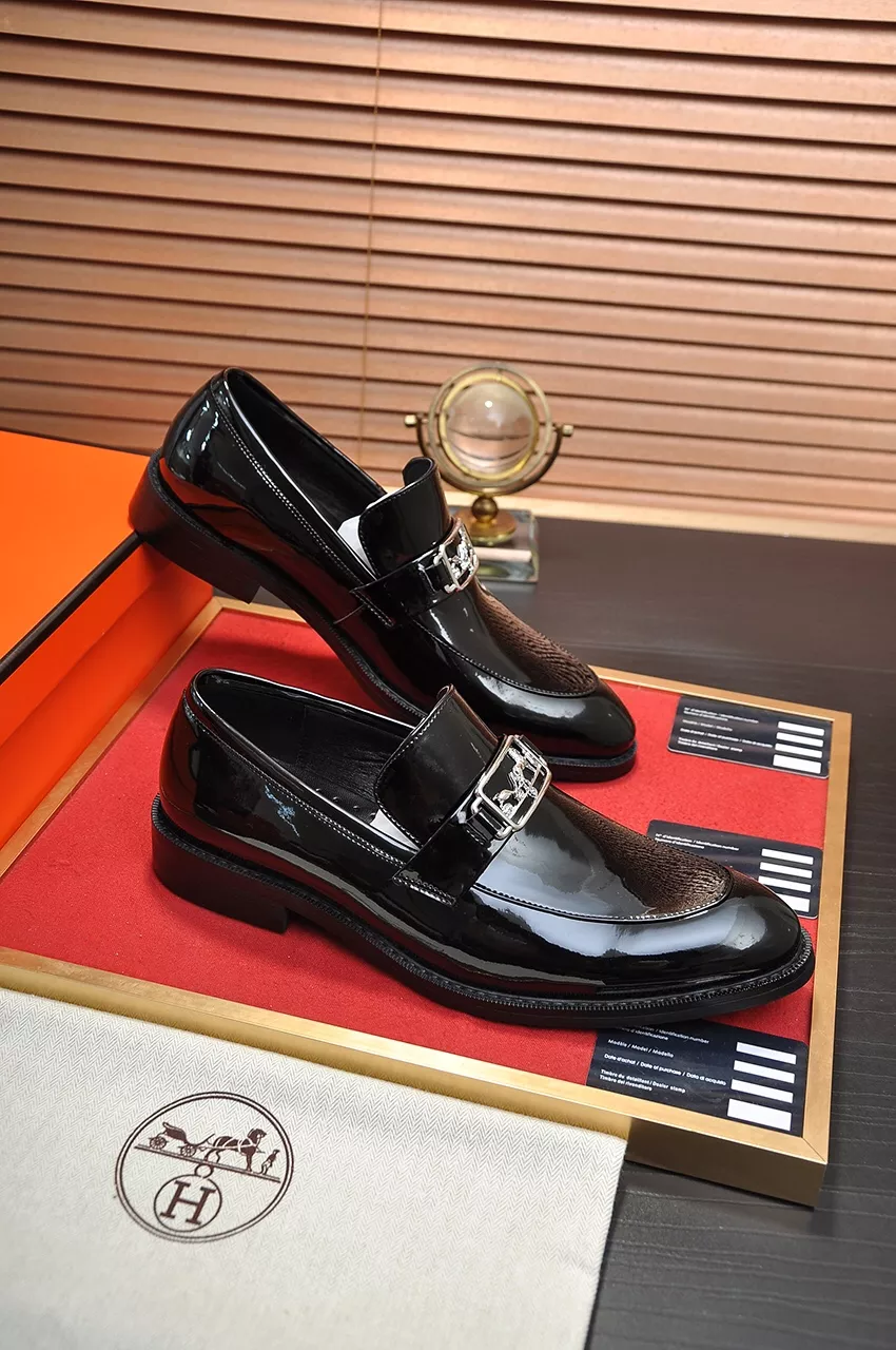 EasyMatch 952 Hermes Leather Shoes For Men