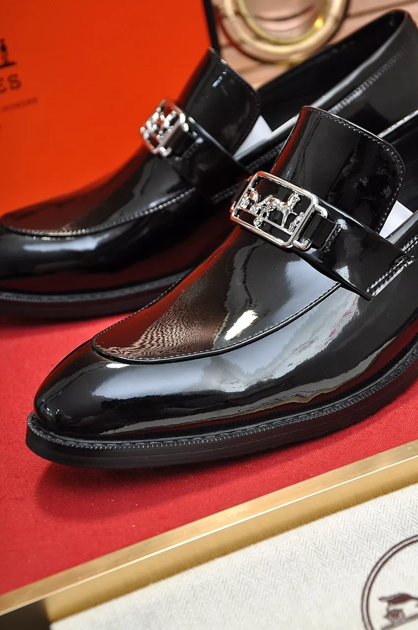 EasyMatch 952 Hermes Leather Shoes For Men