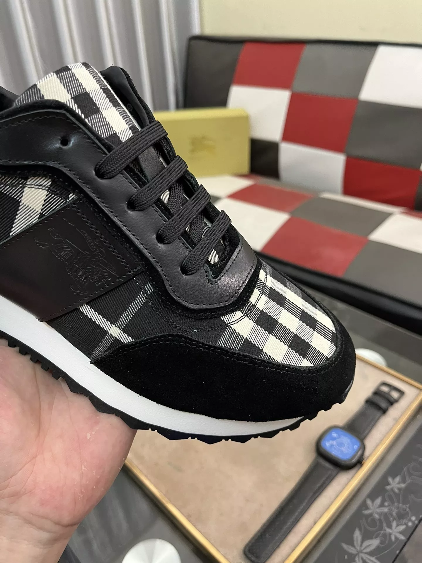 EasyMatch 9855 Burberry Casual Shoes For Men