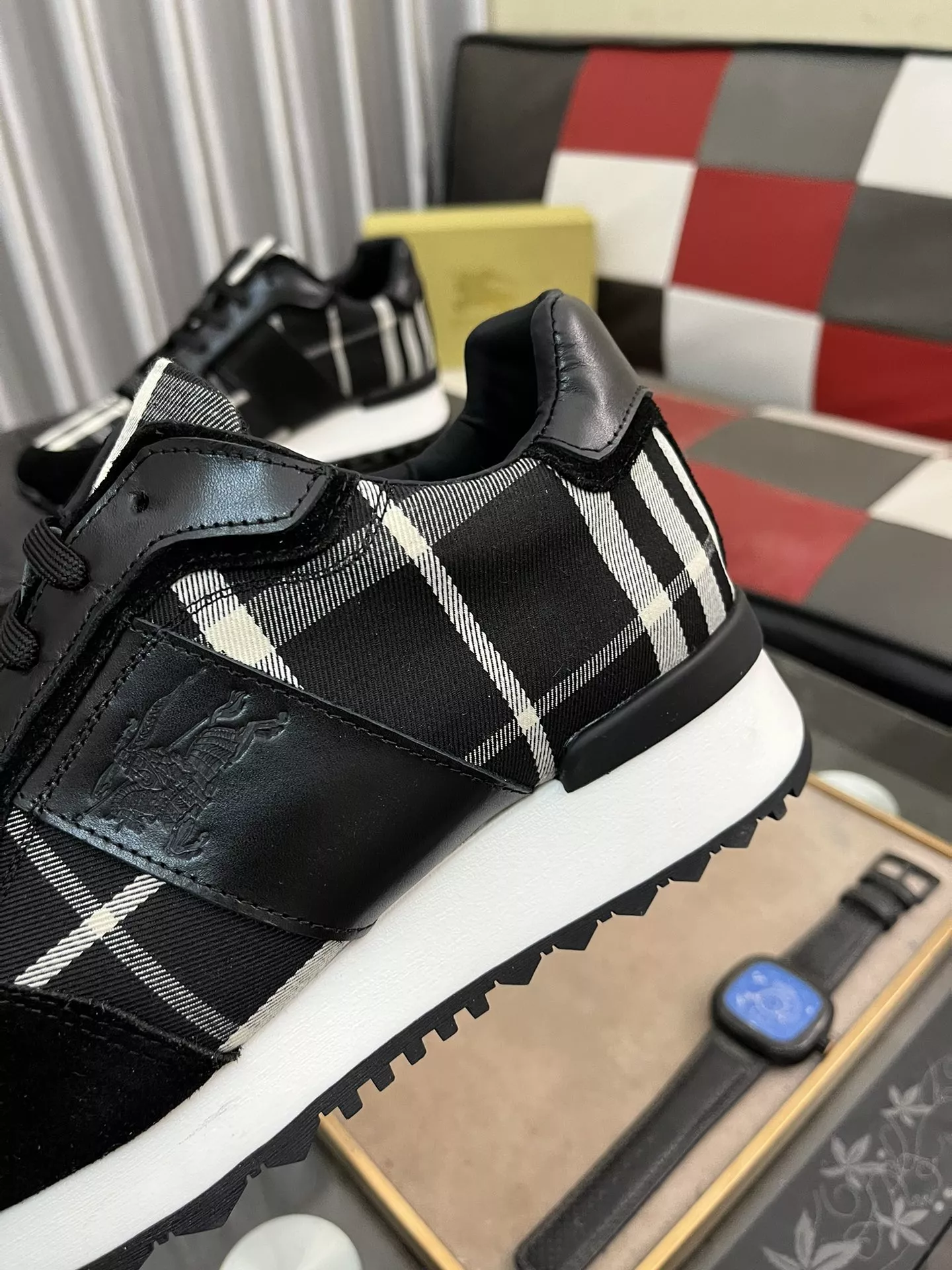 EasyMatch 9855 Burberry Casual Shoes For Men