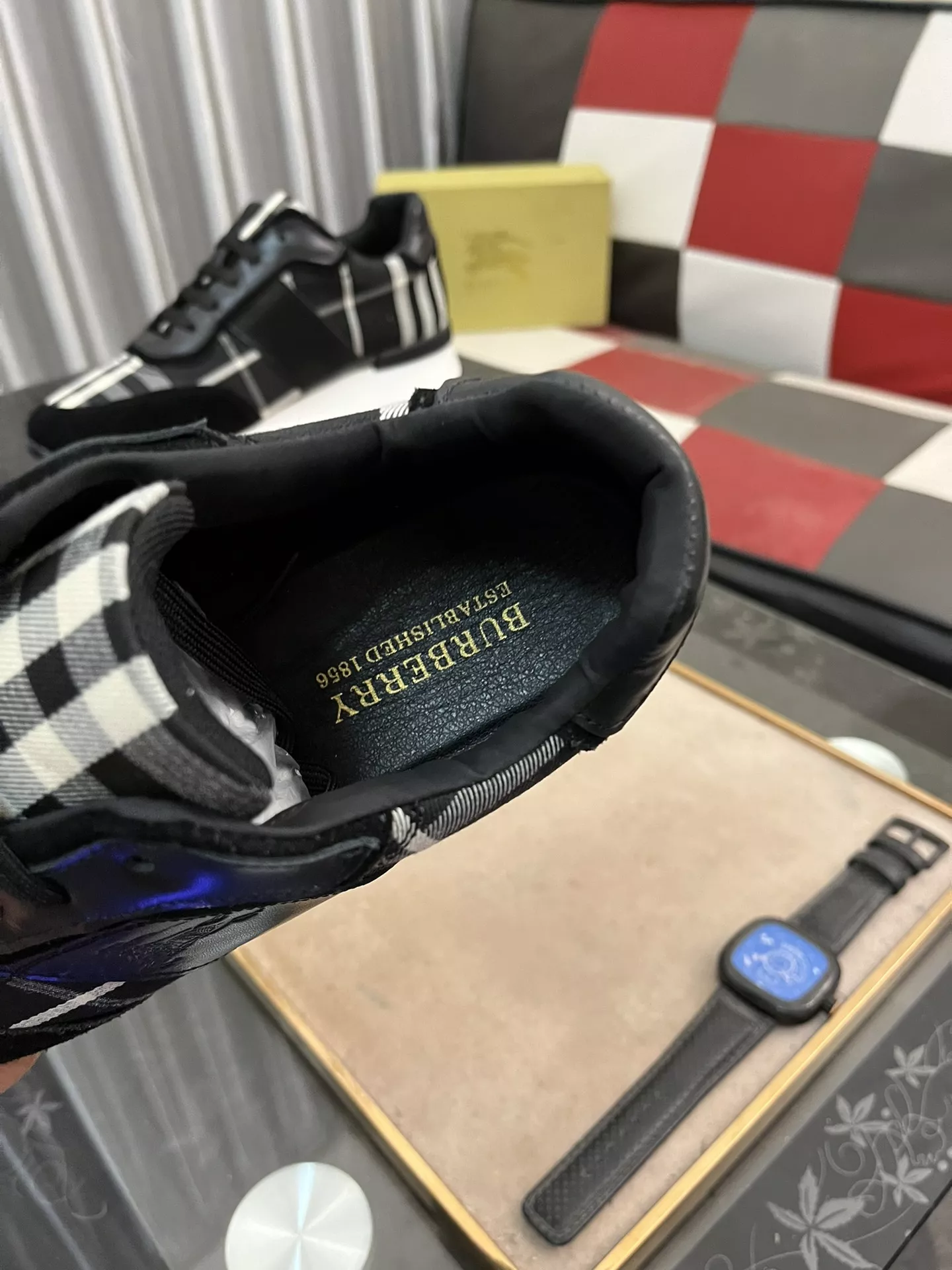 EasyMatch 9855 Burberry Casual Shoes For Men
