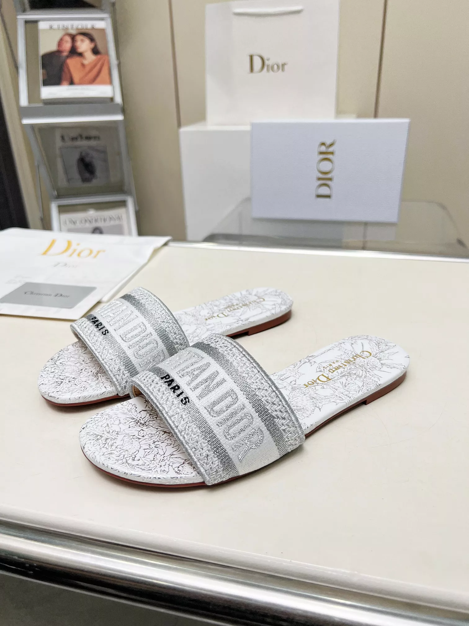 Efficient 1003 Christian Dior Slippers For Women