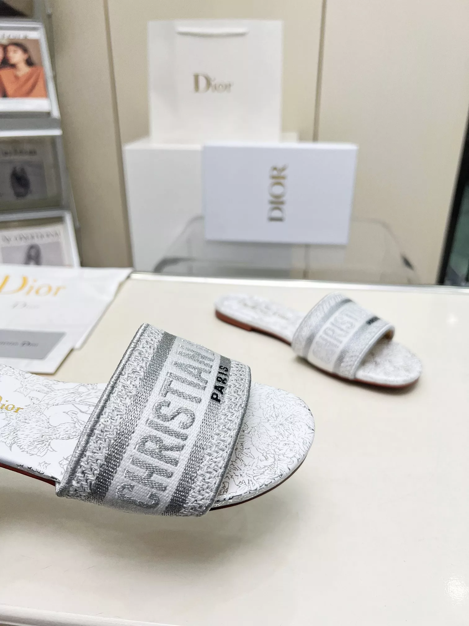 Efficient 1003 Christian Dior Slippers For Women