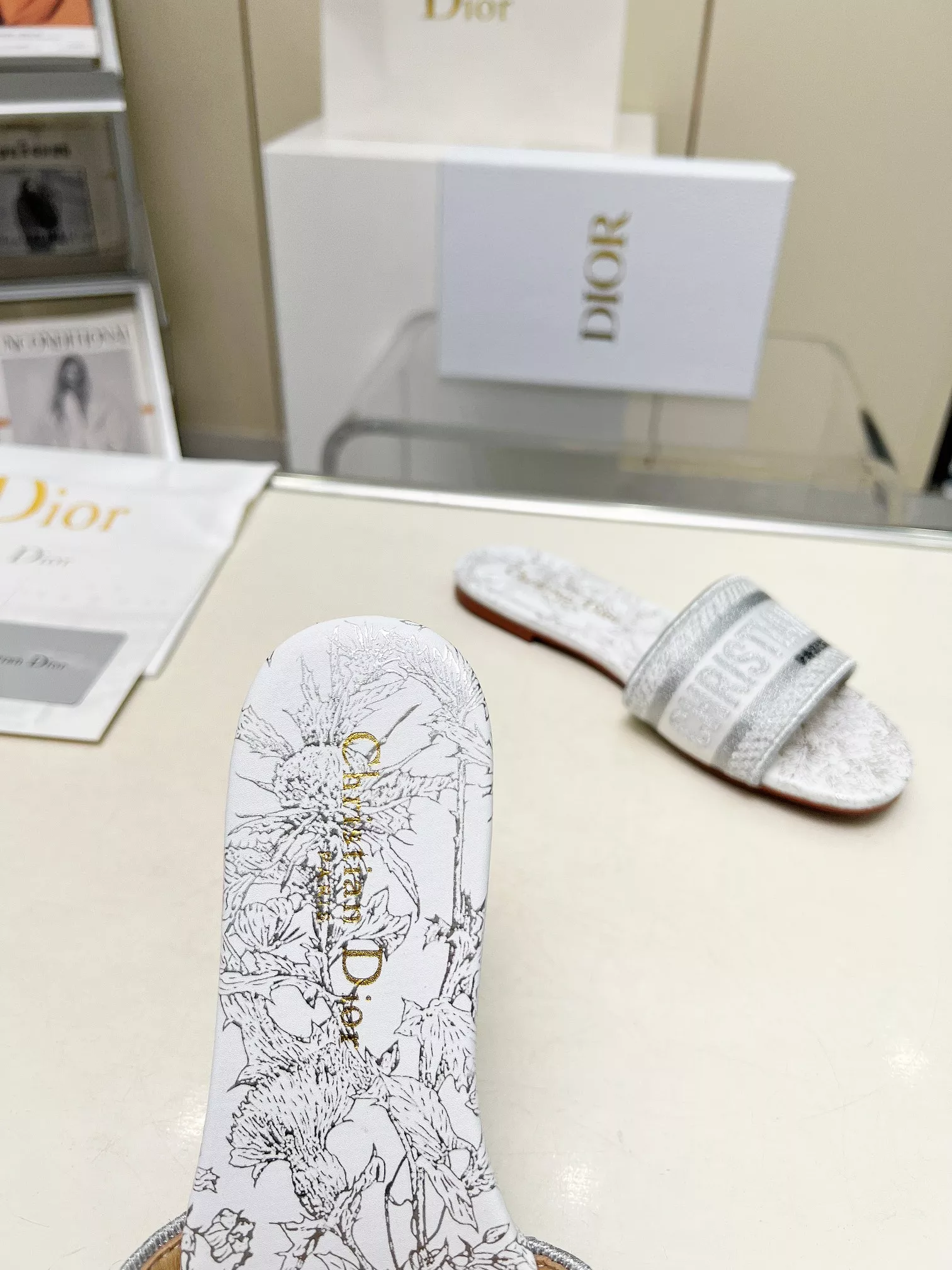 Efficient 1003 Christian Dior Slippers For Women