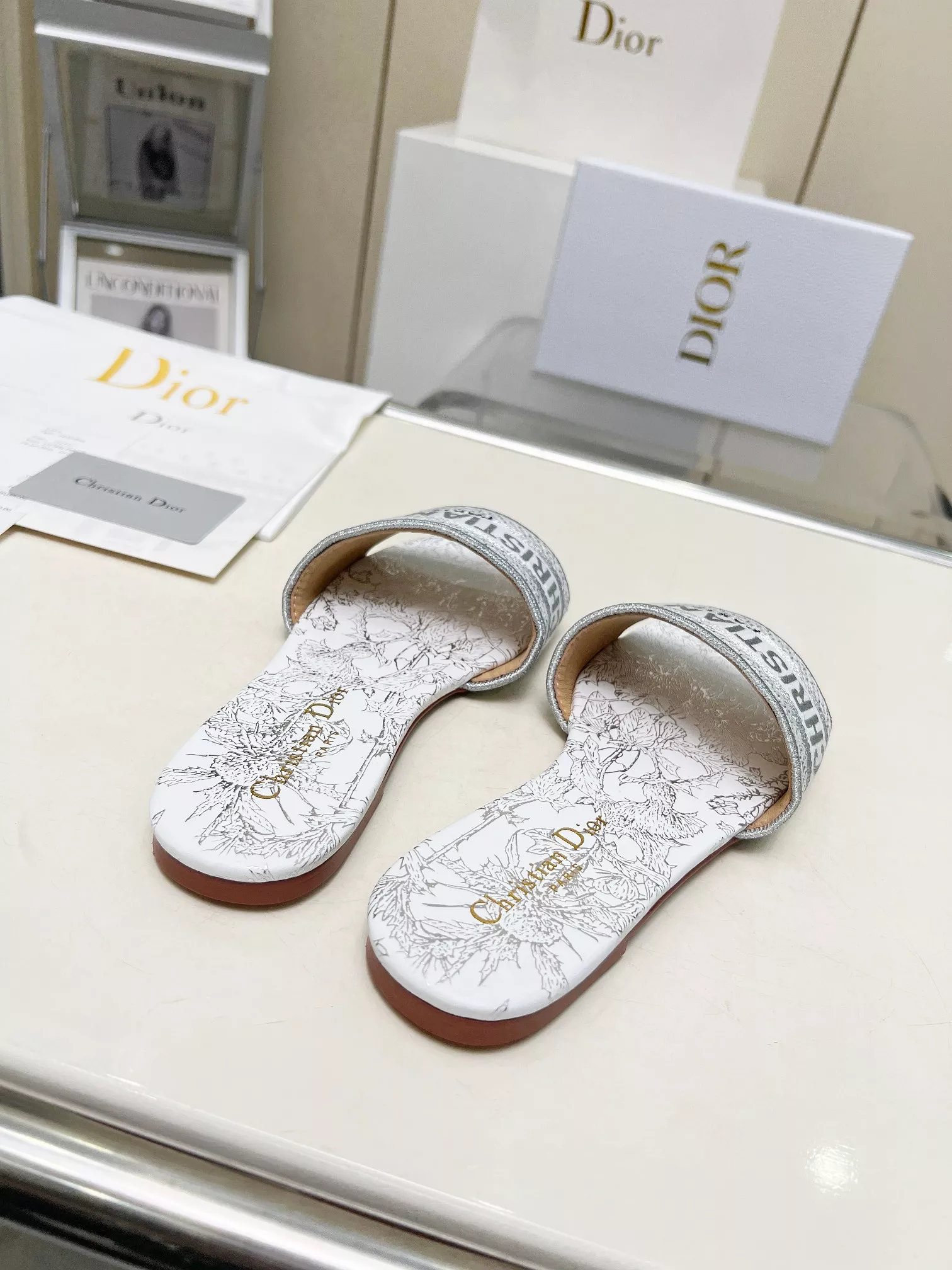 Efficient 1003 Christian Dior Slippers For Women