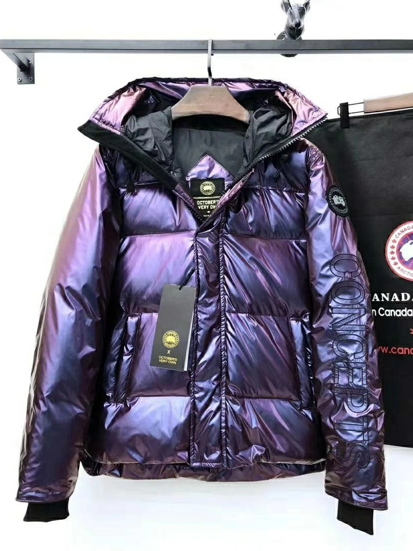 Efficient 1058 Canada Goose Down Feather Coat Long Sleeved For Unisex