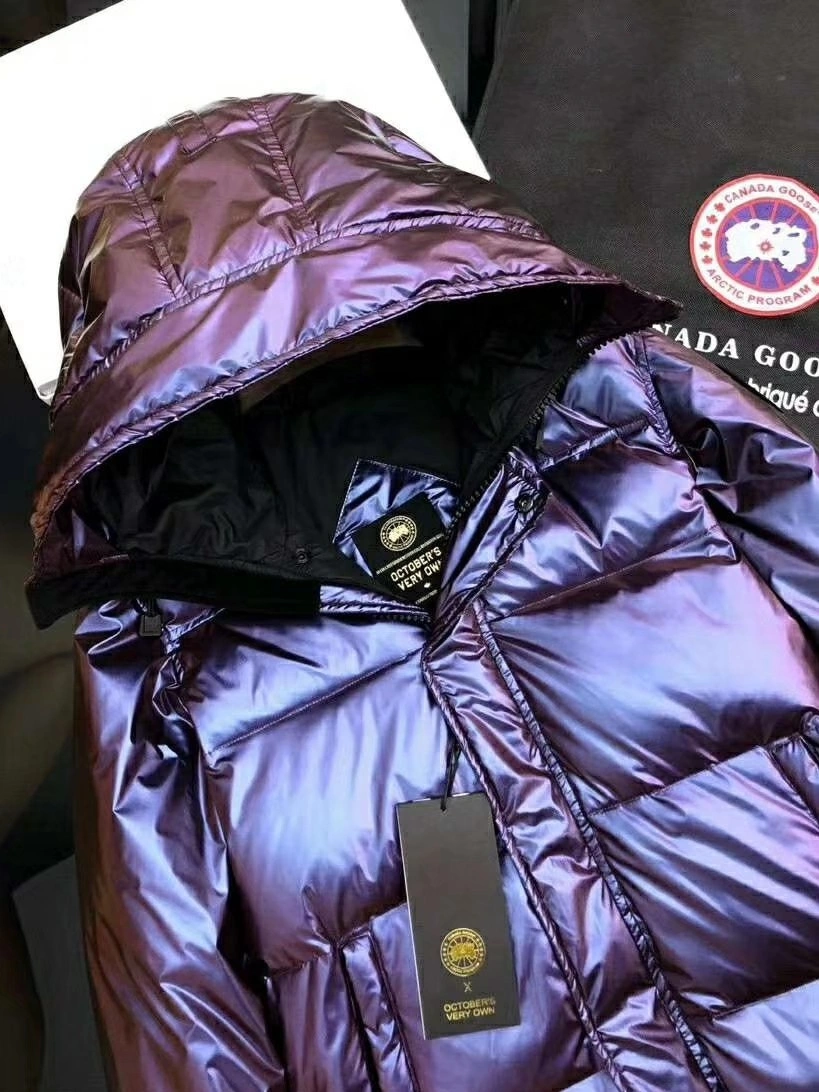Efficient 1058 Canada Goose Down Feather Coat Long Sleeved For Unisex