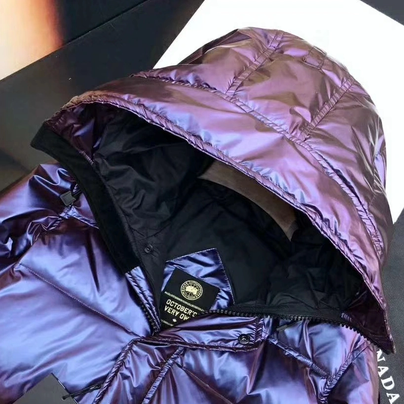 Efficient 1058 Canada Goose Down Feather Coat Long Sleeved For Unisex