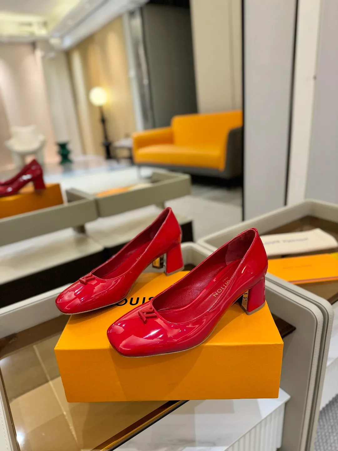 Efficient 1279 Louis Vuitton High-Heeled Shoes For Women