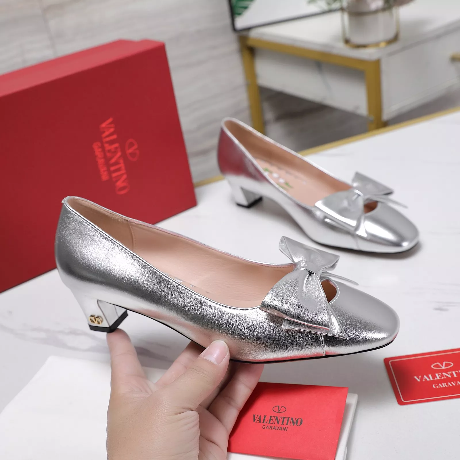 Efficient 1641 Valentino High-Heeled Shoes For Women
