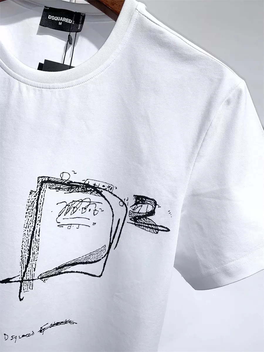 Efficient 1783 Dsquared T-Shirts Short Sleeved For Men