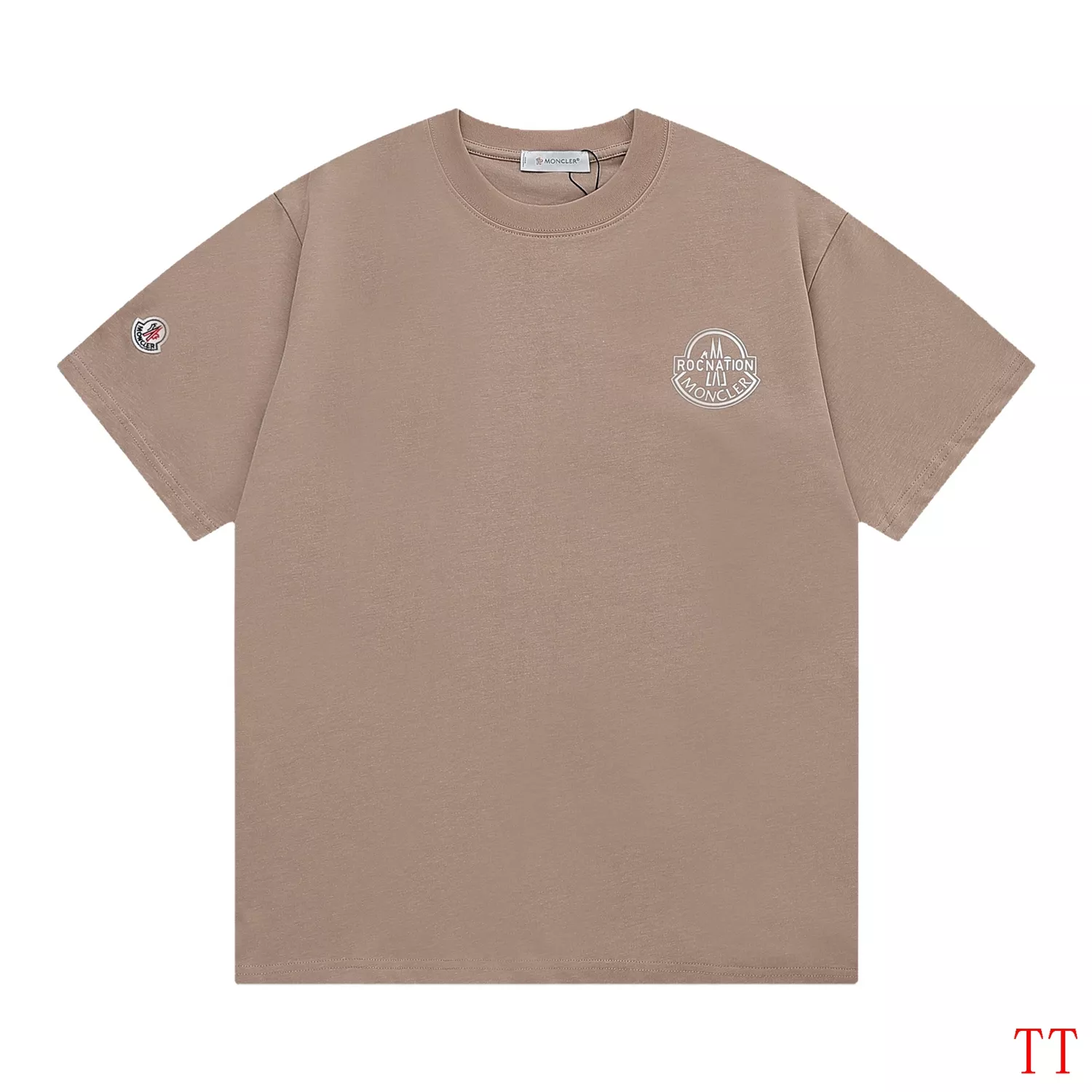 Efficient 1850 Moncler T-Shirts Short Sleeved For Unisex
