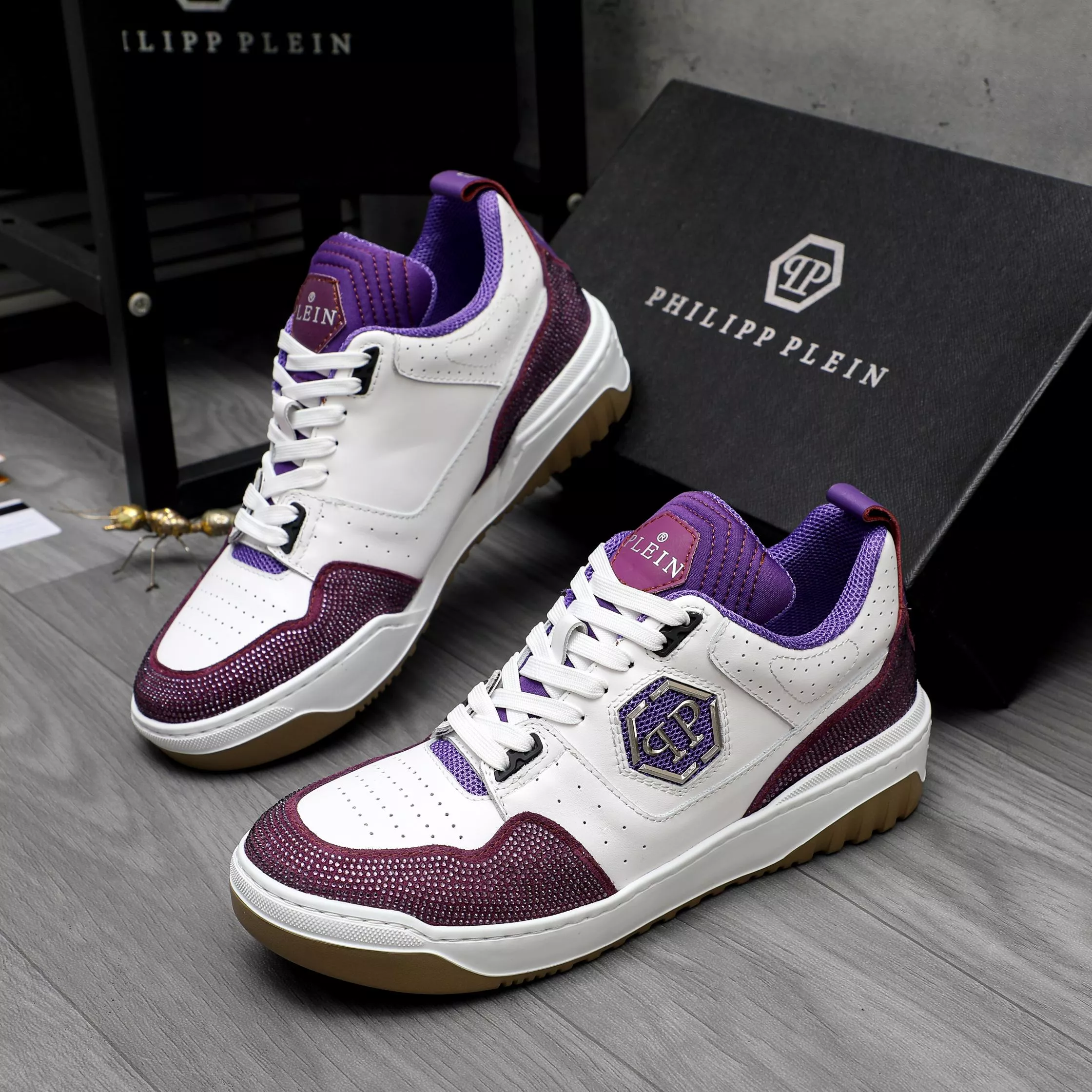 Efficient 1968 Philipp Plein PP Casual Shoes For Men