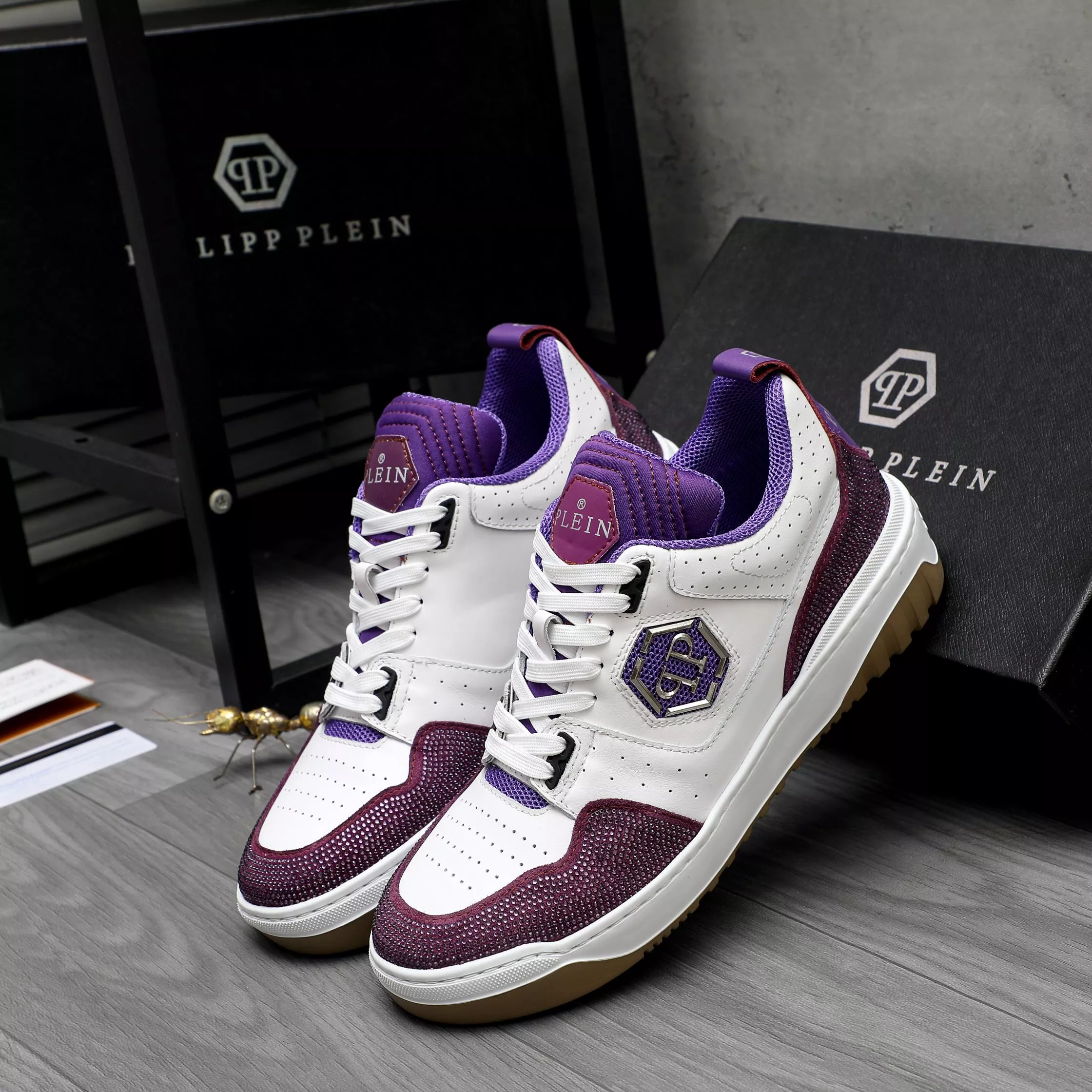 Efficient 1968 Philipp Plein PP Casual Shoes For Men