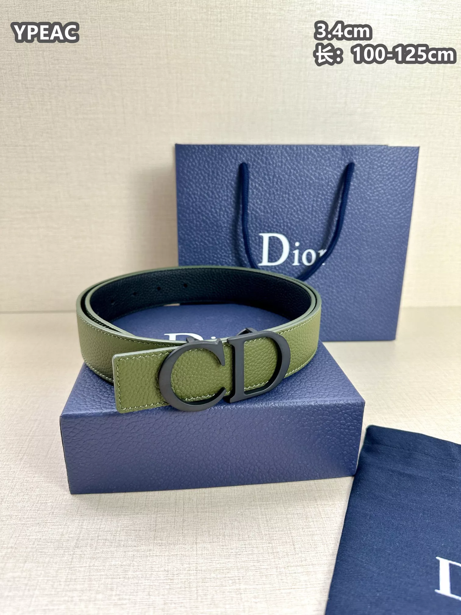 Efficient 2177 Christian Dior AAA Quality Belts For Men