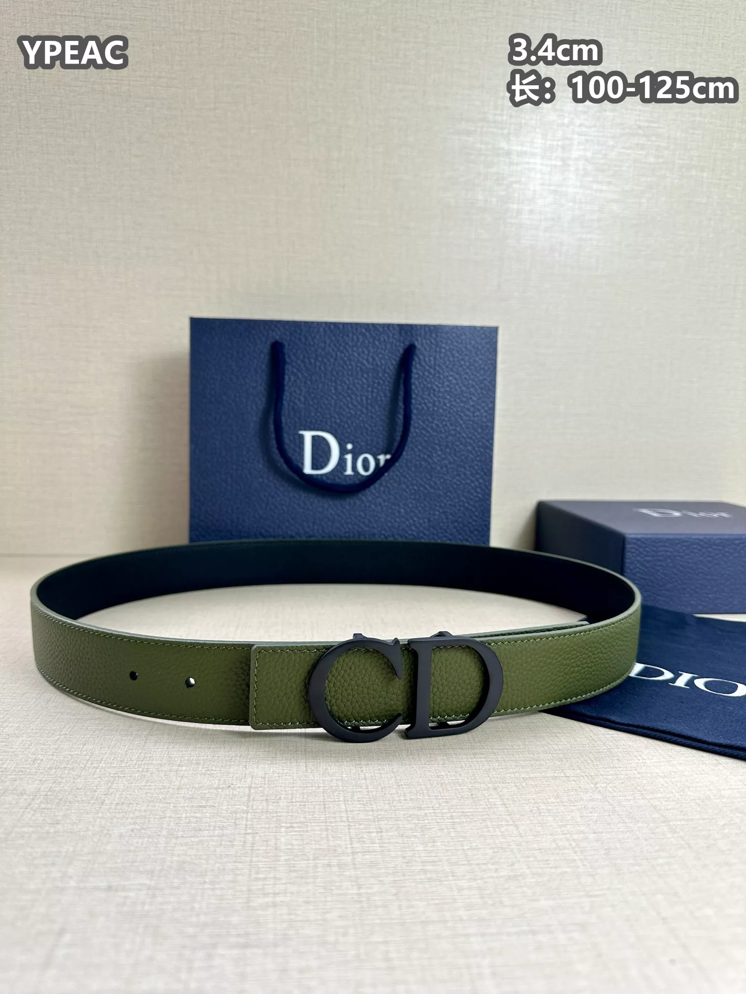 Efficient 2177 Christian Dior AAA Quality Belts For Men
