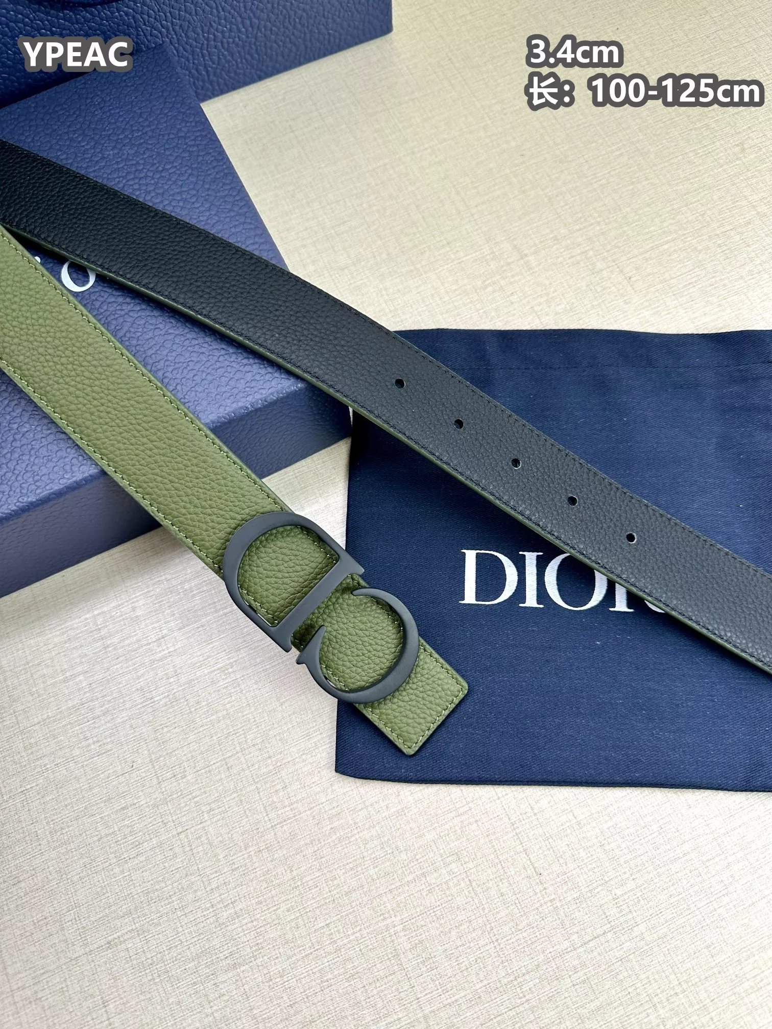 Efficient 2177 Christian Dior AAA Quality Belts For Men