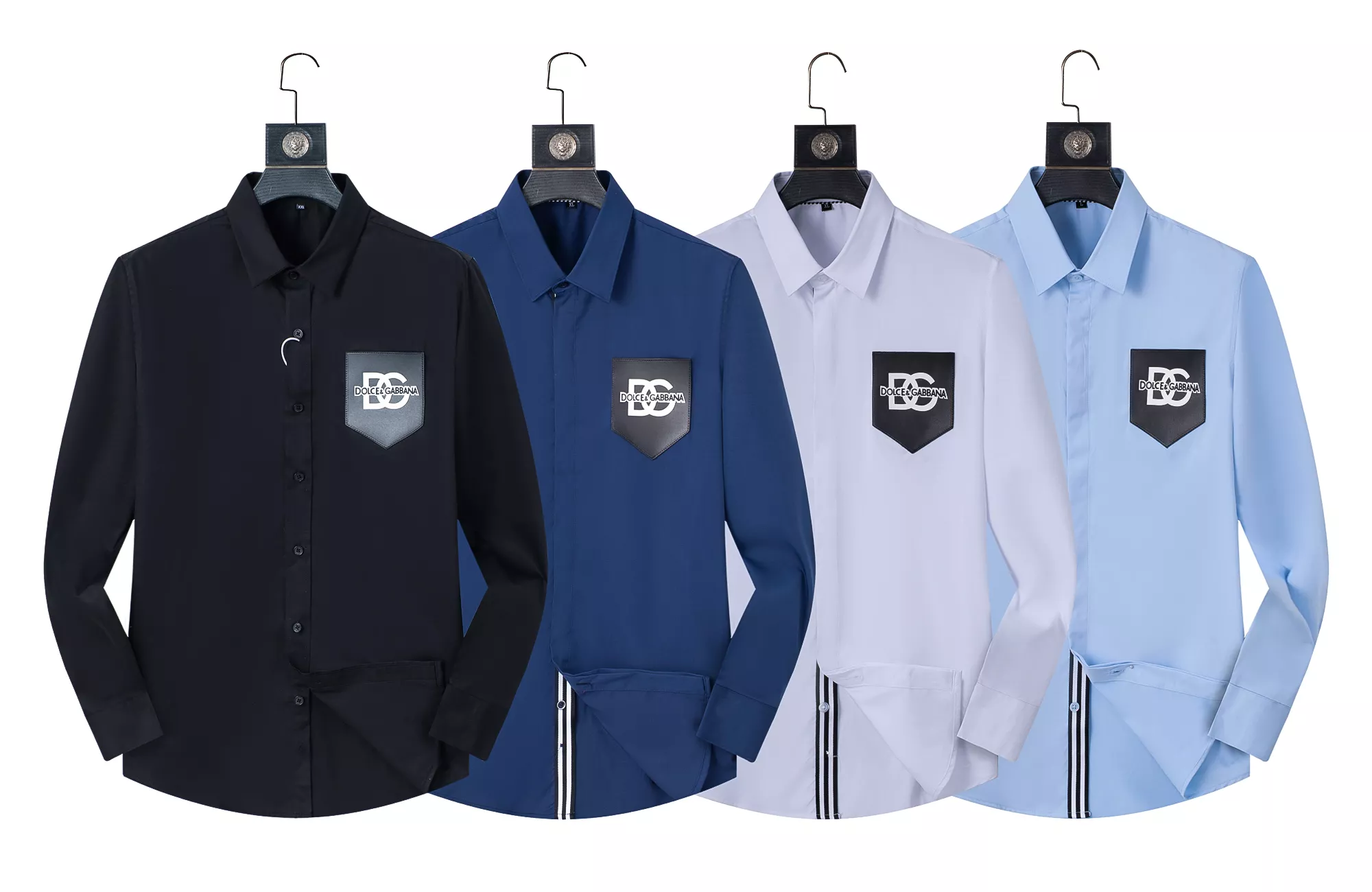 Efficient 2430 Dolce & Gabbana D&G Shirts Long Sleeved For Men
