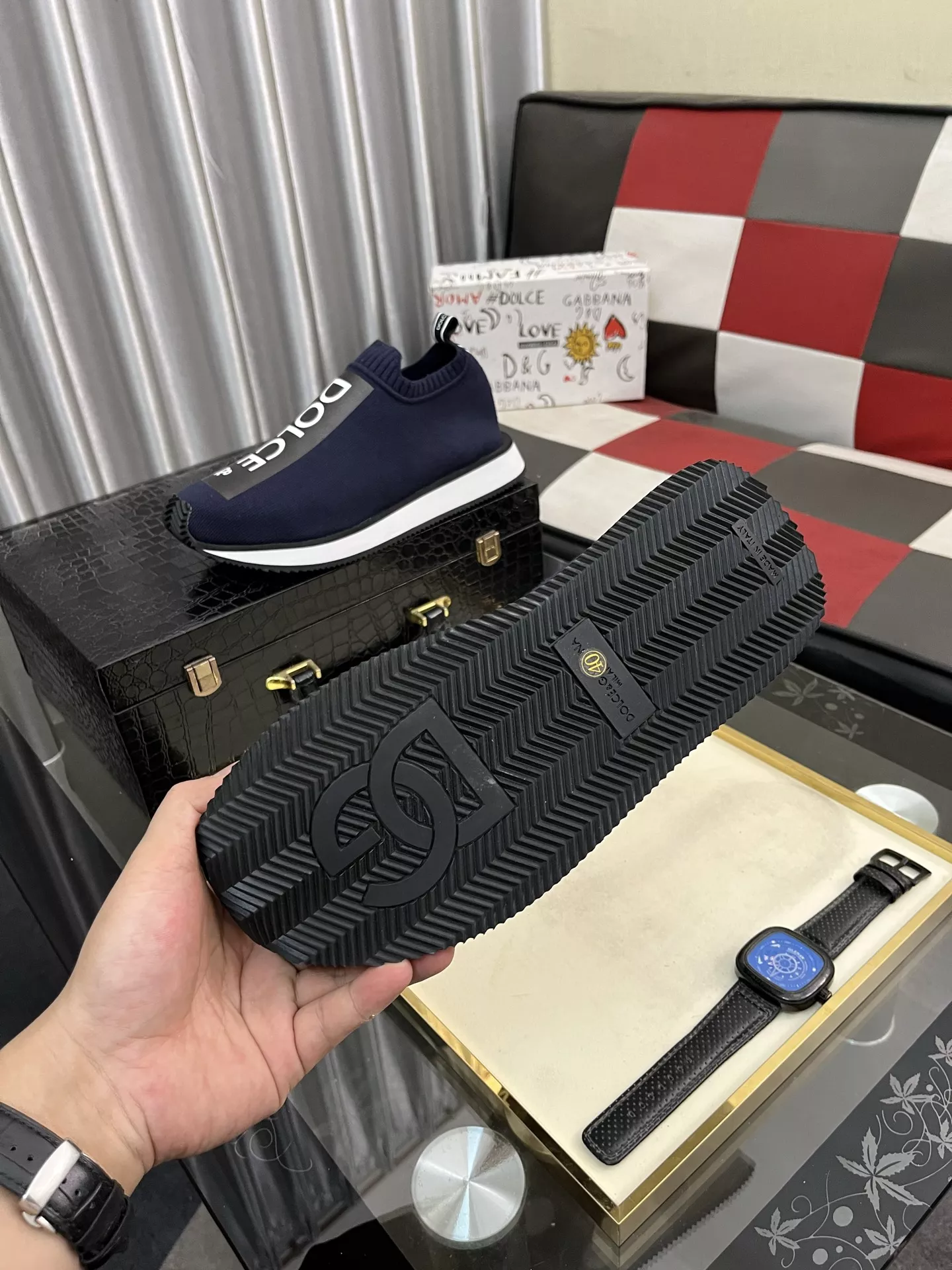 Efficient 2539 Dolce & Gabbana D&G Casual Shoes For Men