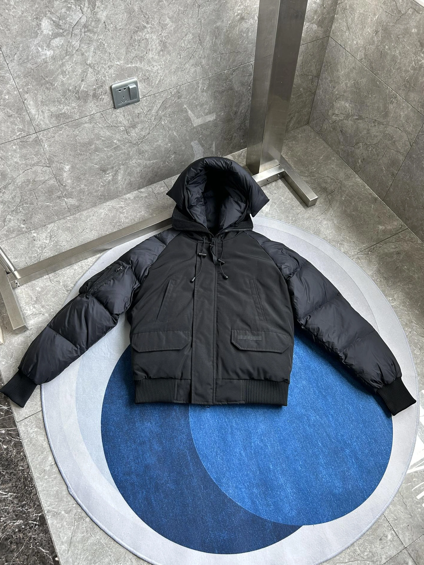 Efficient 2594 Canada Goose Down Feather Coat Long Sleeved For Men