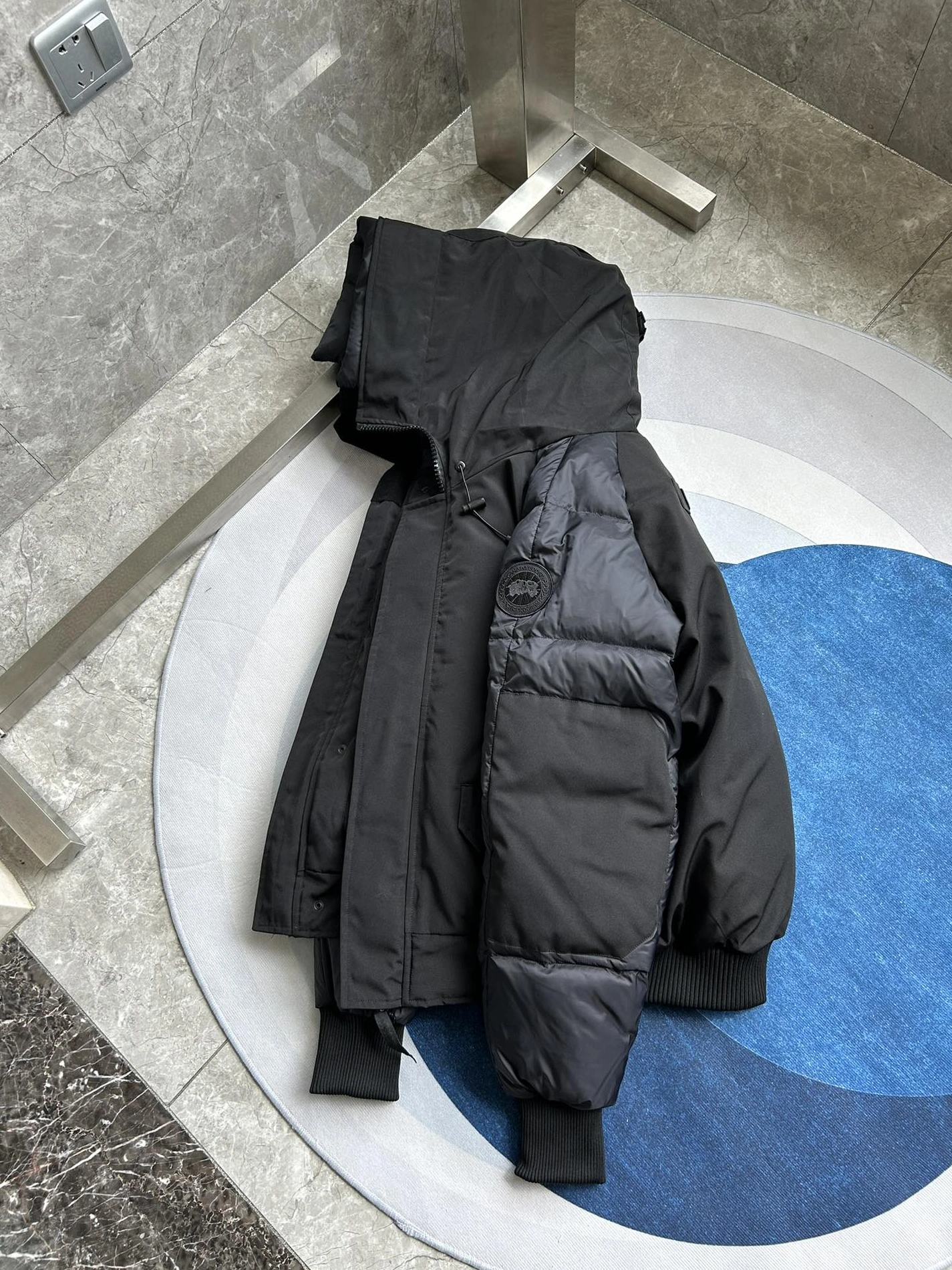 Efficient 2594 Canada Goose Down Feather Coat Long Sleeved For Men