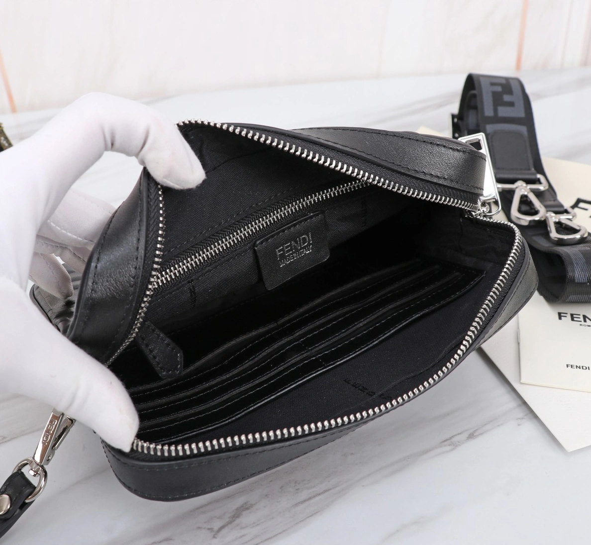 Efficient 2759 Fendi AAA Man Messenger Bags