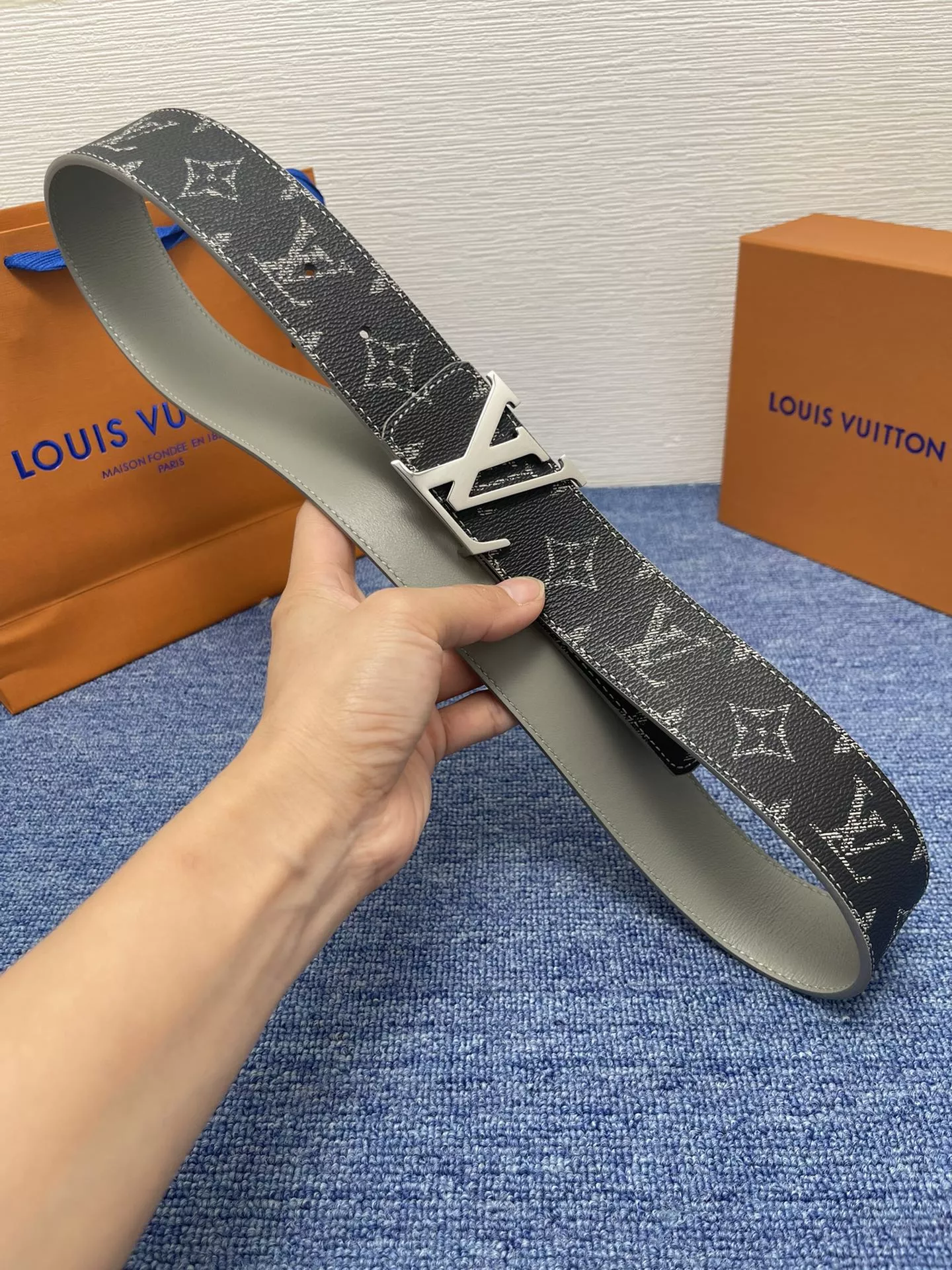 Efficient 2858 Louis Vuitton AAA Quality Belts In 4.0cm For Men