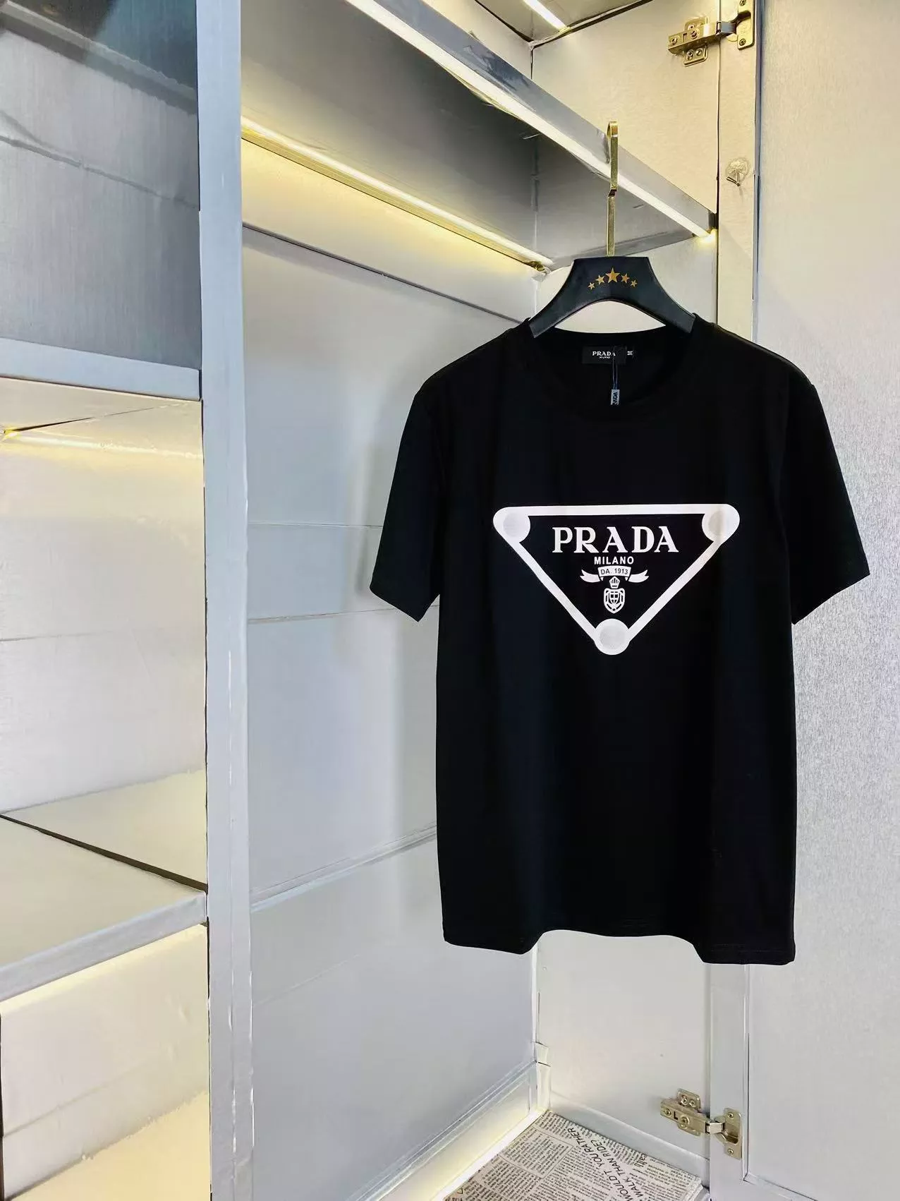 Efficient 3063 Prada T-Shirts Short Sleeved For Men